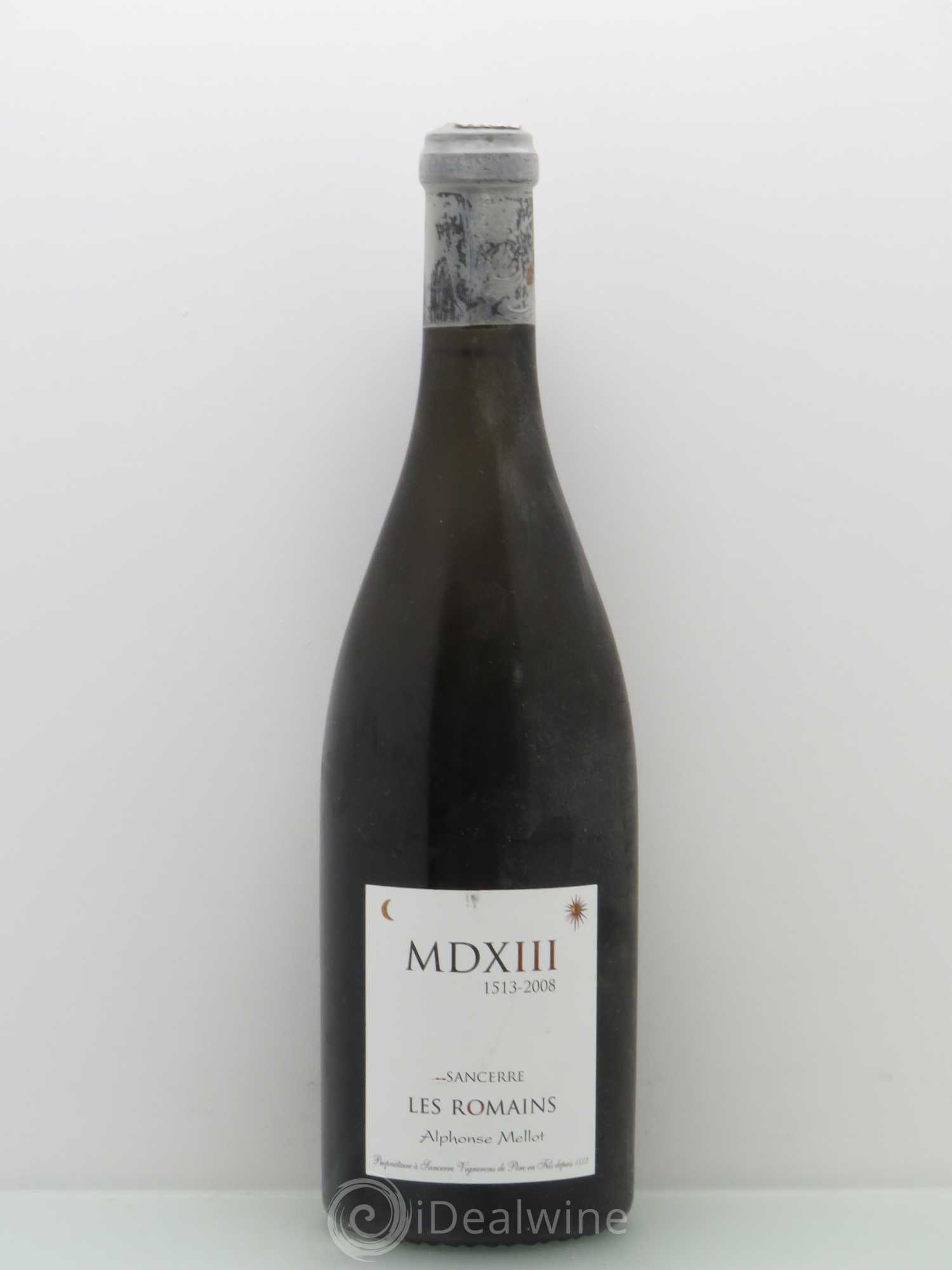 Sancerre Les Romains Alphonse Mellot 2008 - Lot de 1 bouteille - 0