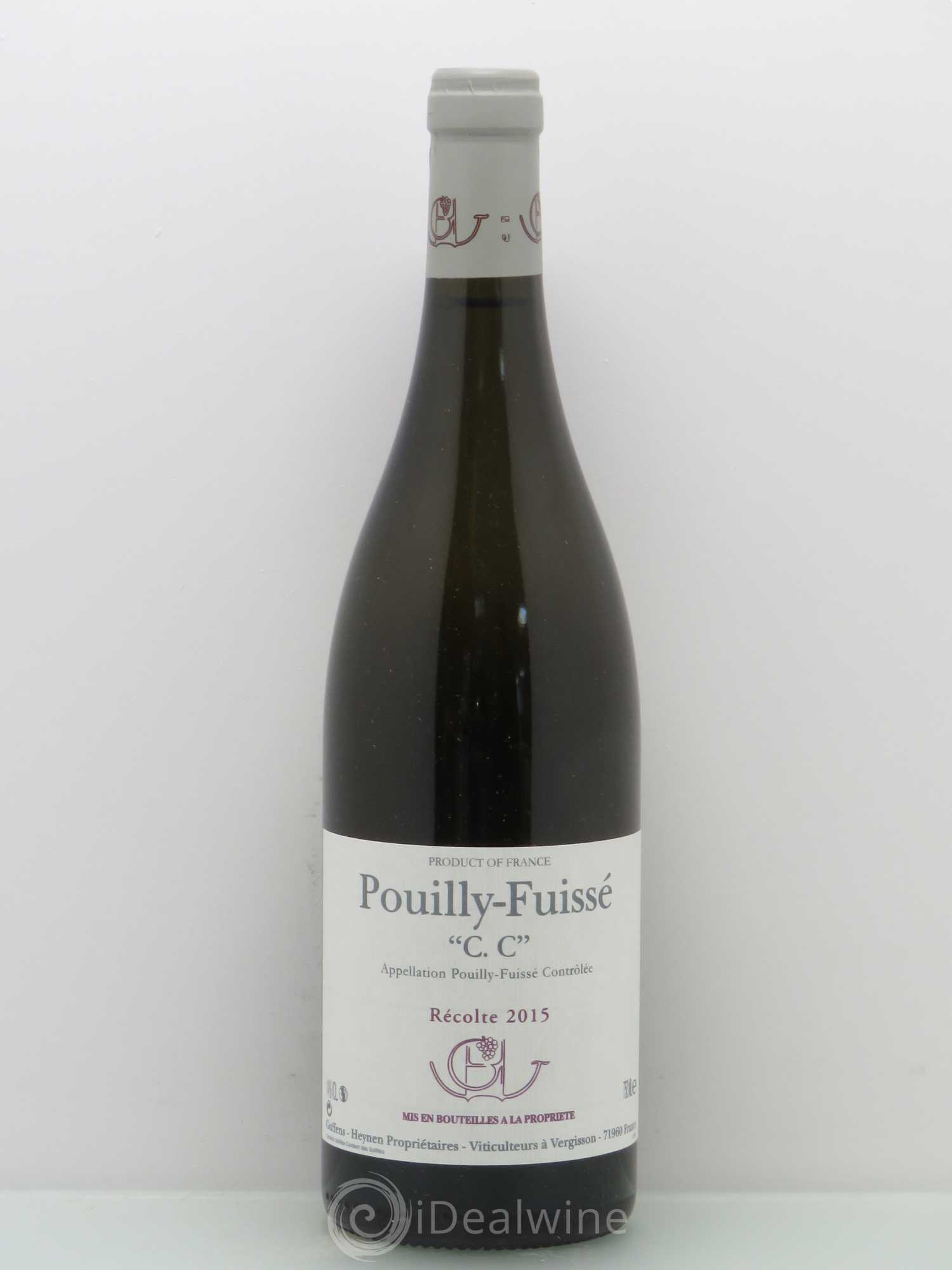 Pouilly-Fuissé C.C. Guffens-Heynen 2015 - Lot de 1 bouteille - 0