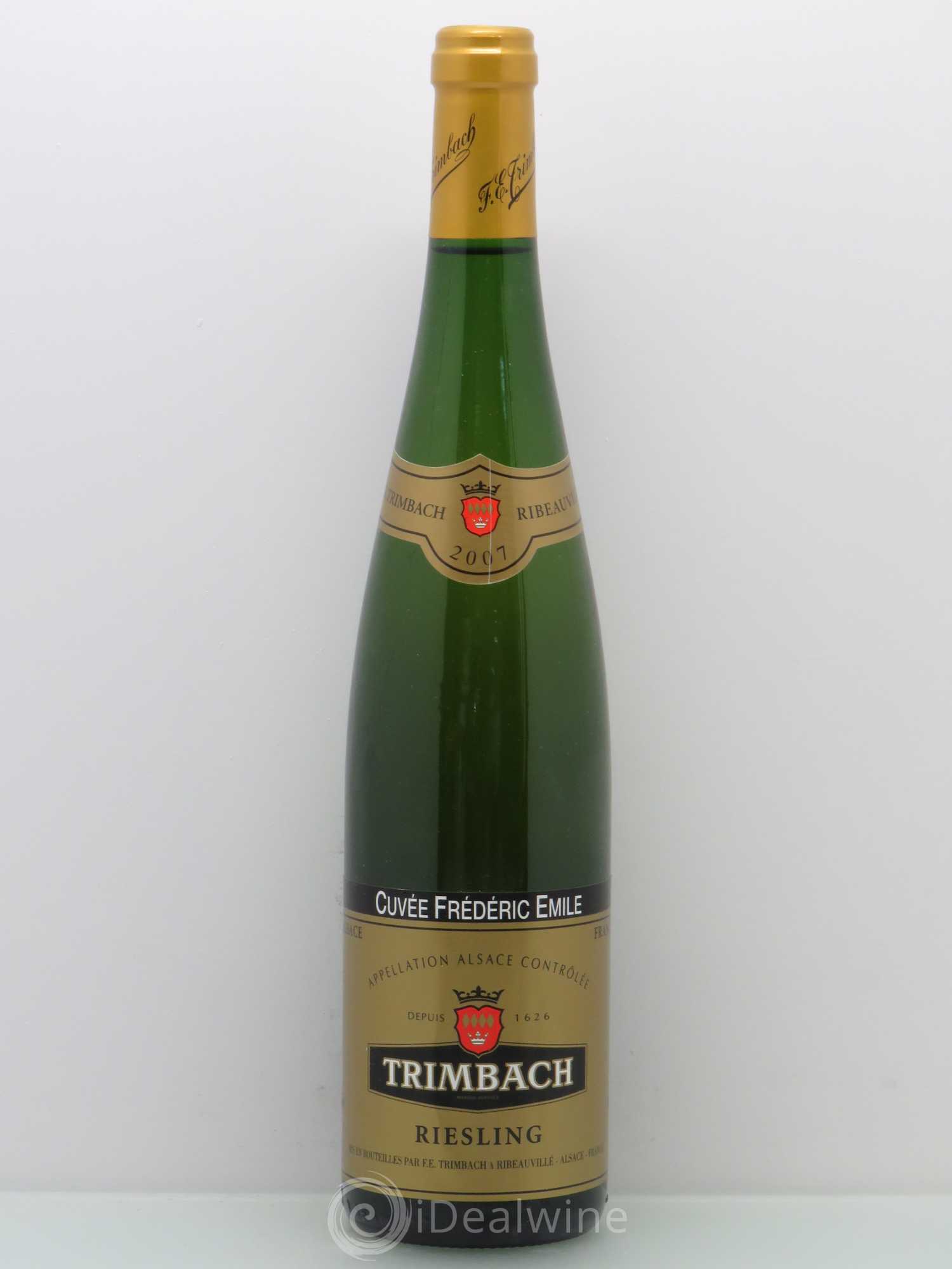 Alsace Riesling Cuvée Frédéric Emile Trimbach (Domaine) 2007 - Lot de 1 bouteille - 0
