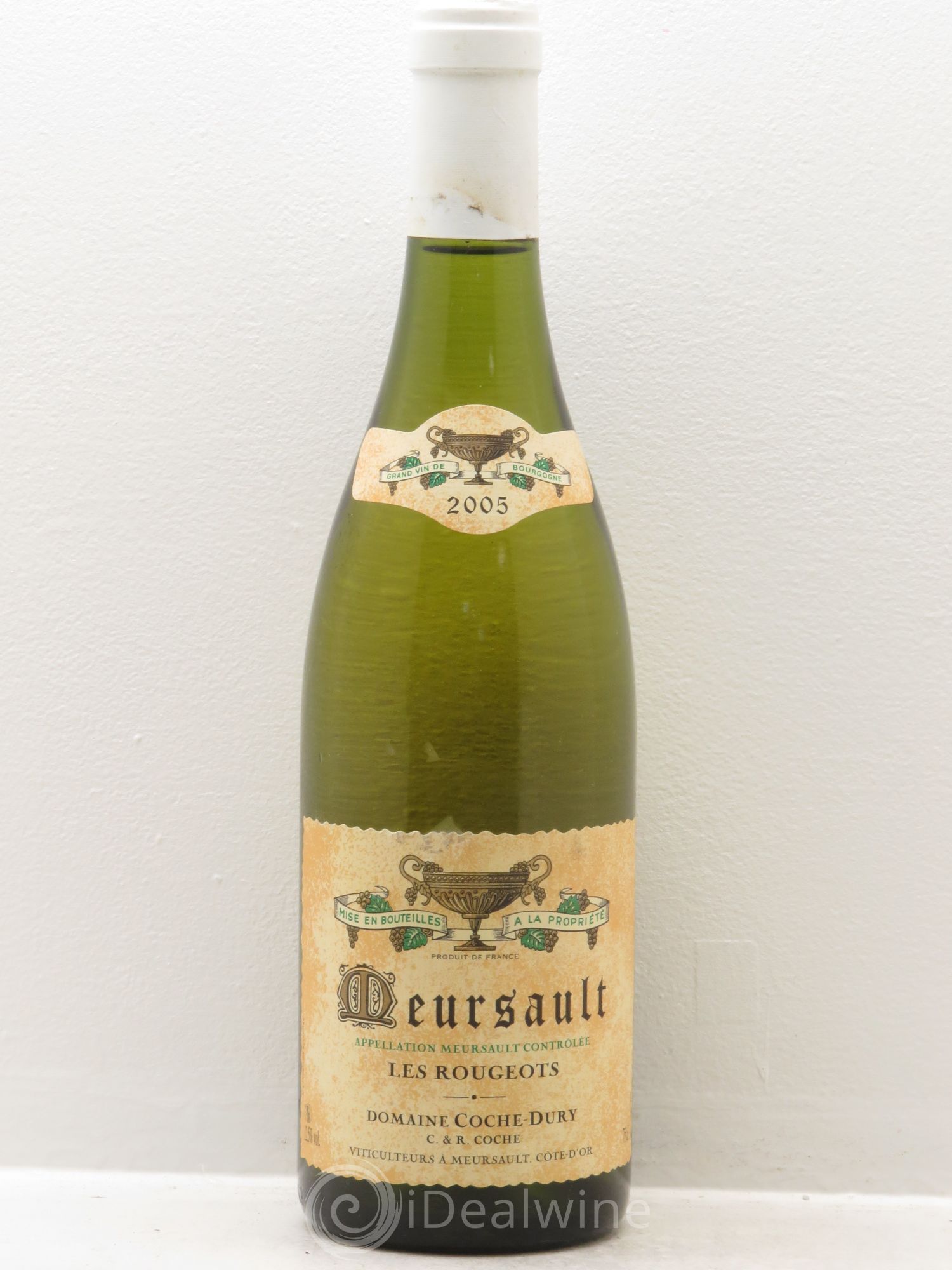 Meursault Les Rougeots Coche Dury (Domaine) 2005 - Lot de 1 bouteille - 0