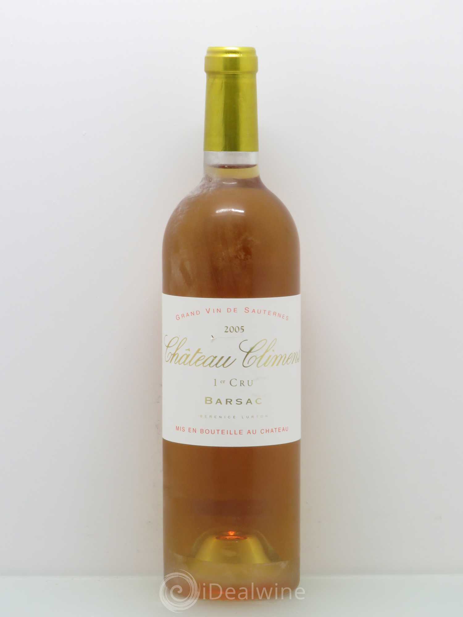 Château Climens 1er Grand Cru Classé 2005 - Lotto di 1 bottiglia - 0