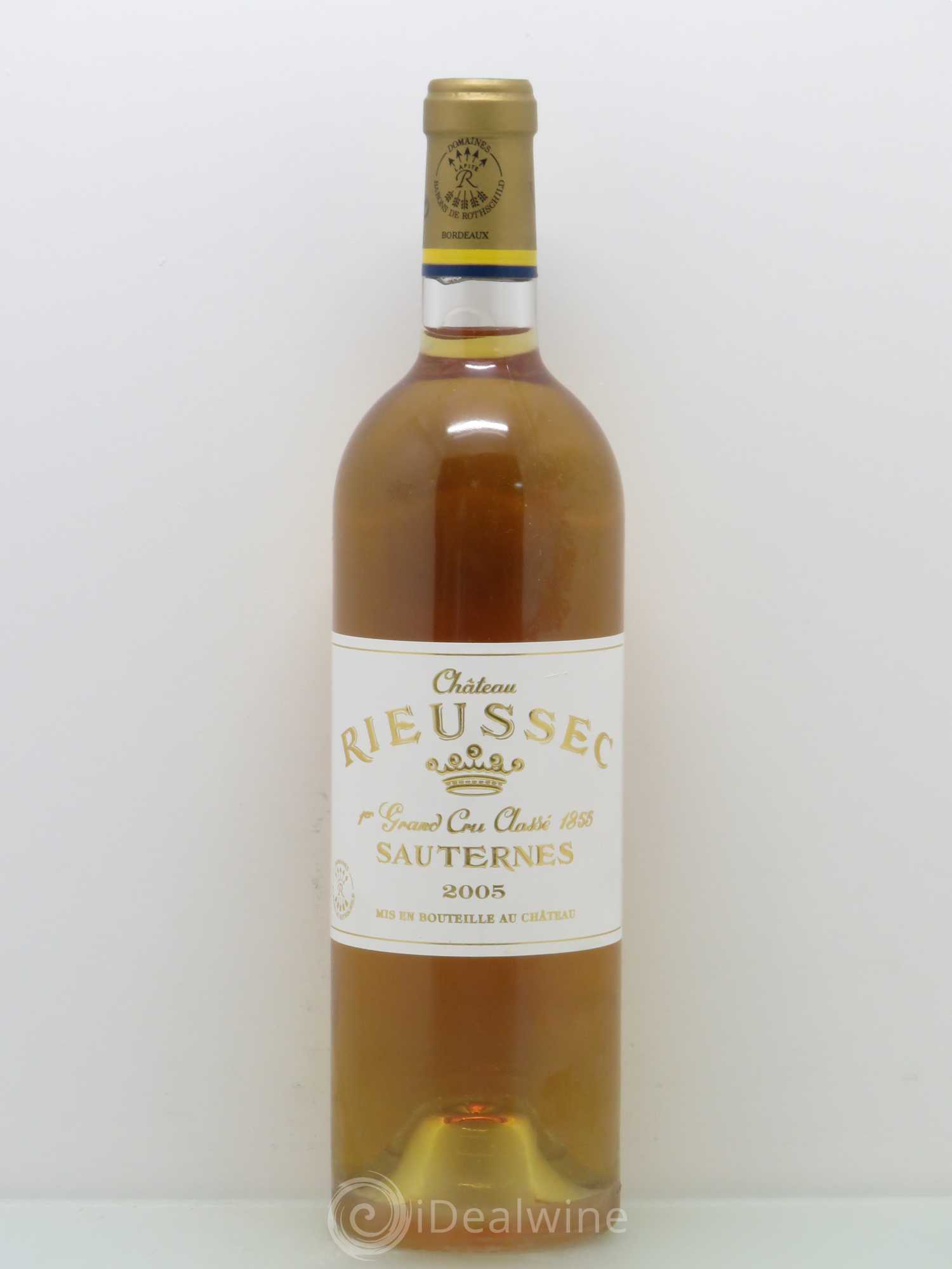 Château Rieussec 1er Grand Cru Classé 2005 - Posten von 1 Flasche - 0