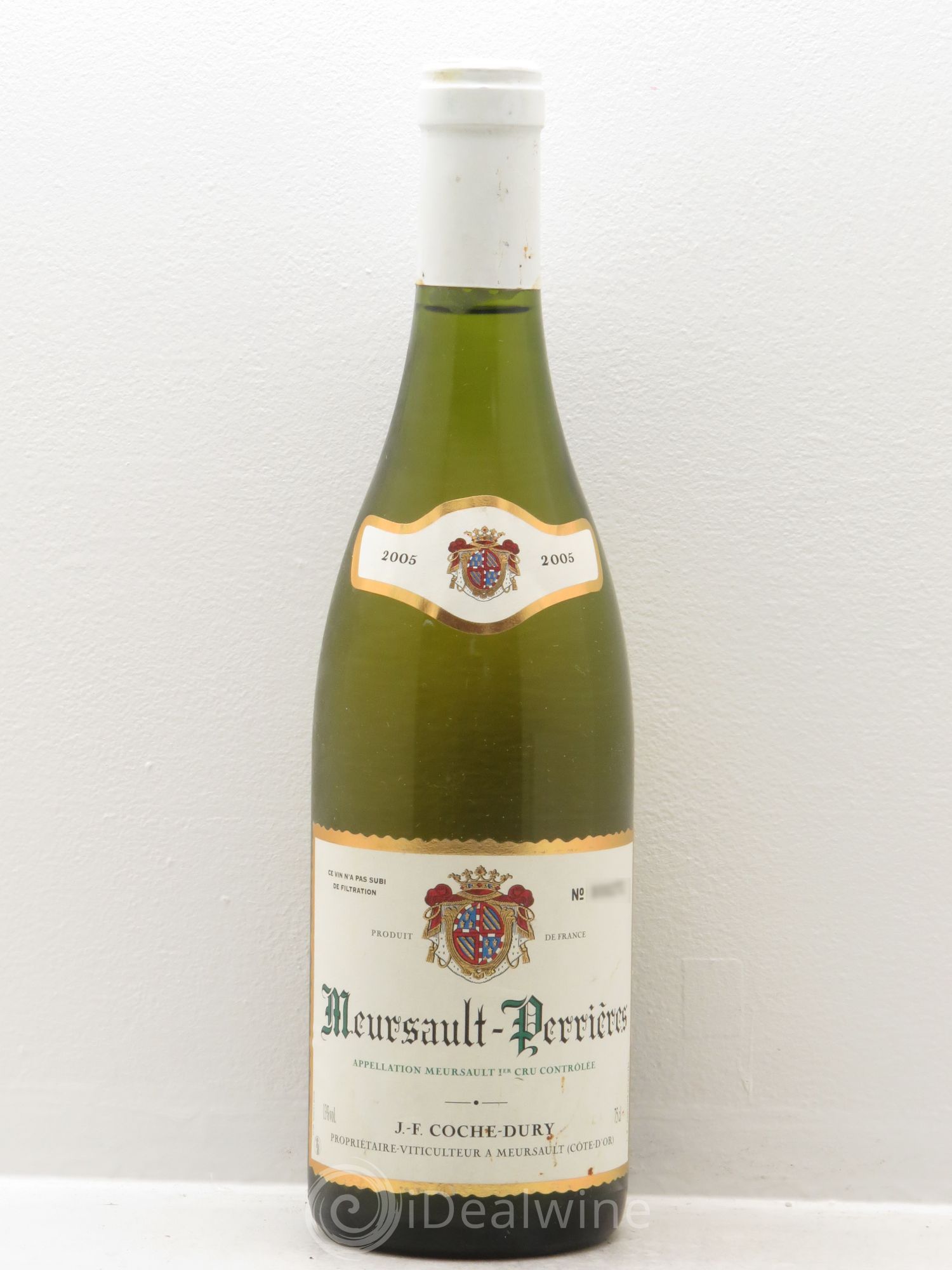 Meursault 1er Cru Perrières Coche Dury (Domaine) 2005 - Lot de 1 bouteille - 0