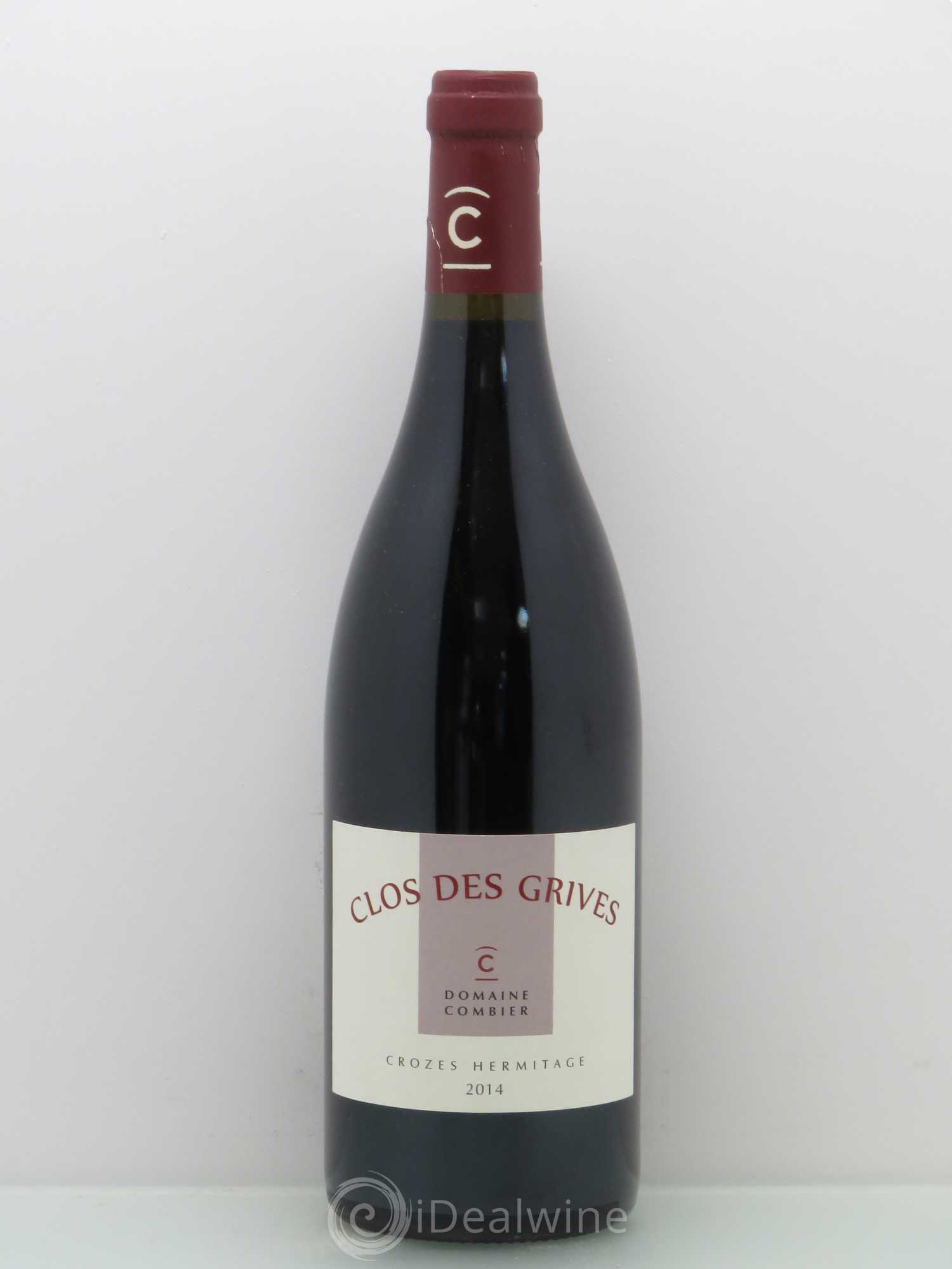 Crozes-Hermitage Clos des Grives Combier 2014 - Lot de 1 bouteille - 0