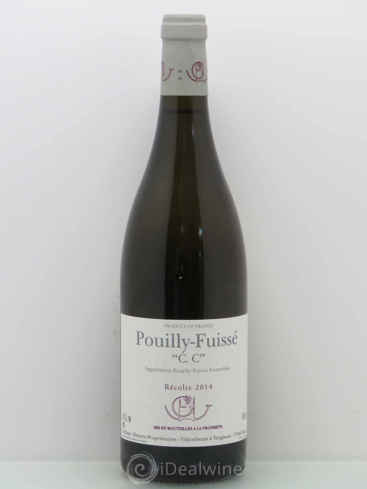 Pouilly-Fuissé C.C. Guffens-Heynen 2014 - Lot de 1 bouteille - 0