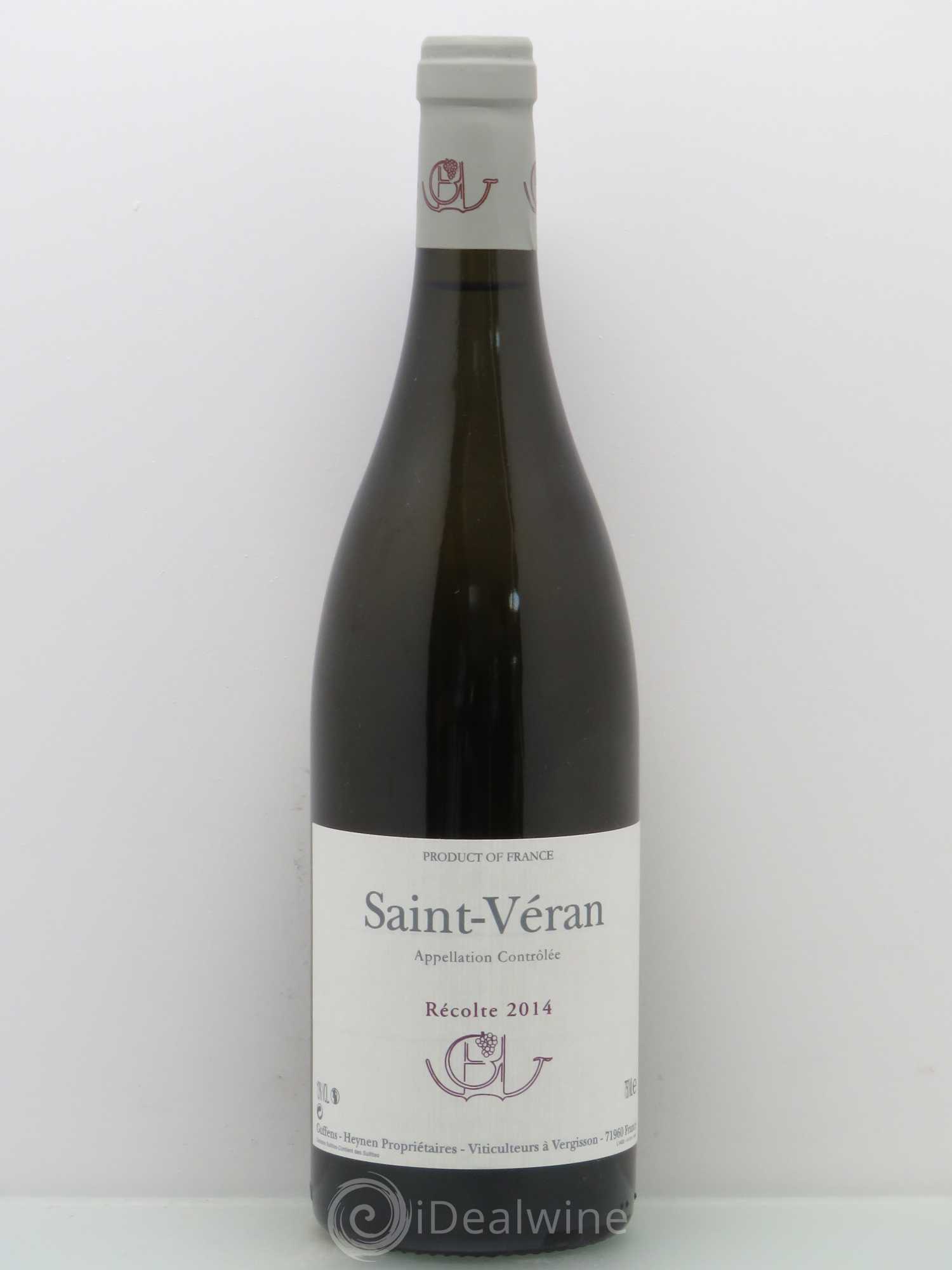 Saint-Véran Guffens-Heynen 2014 - Lot de 1 bouteille - 0