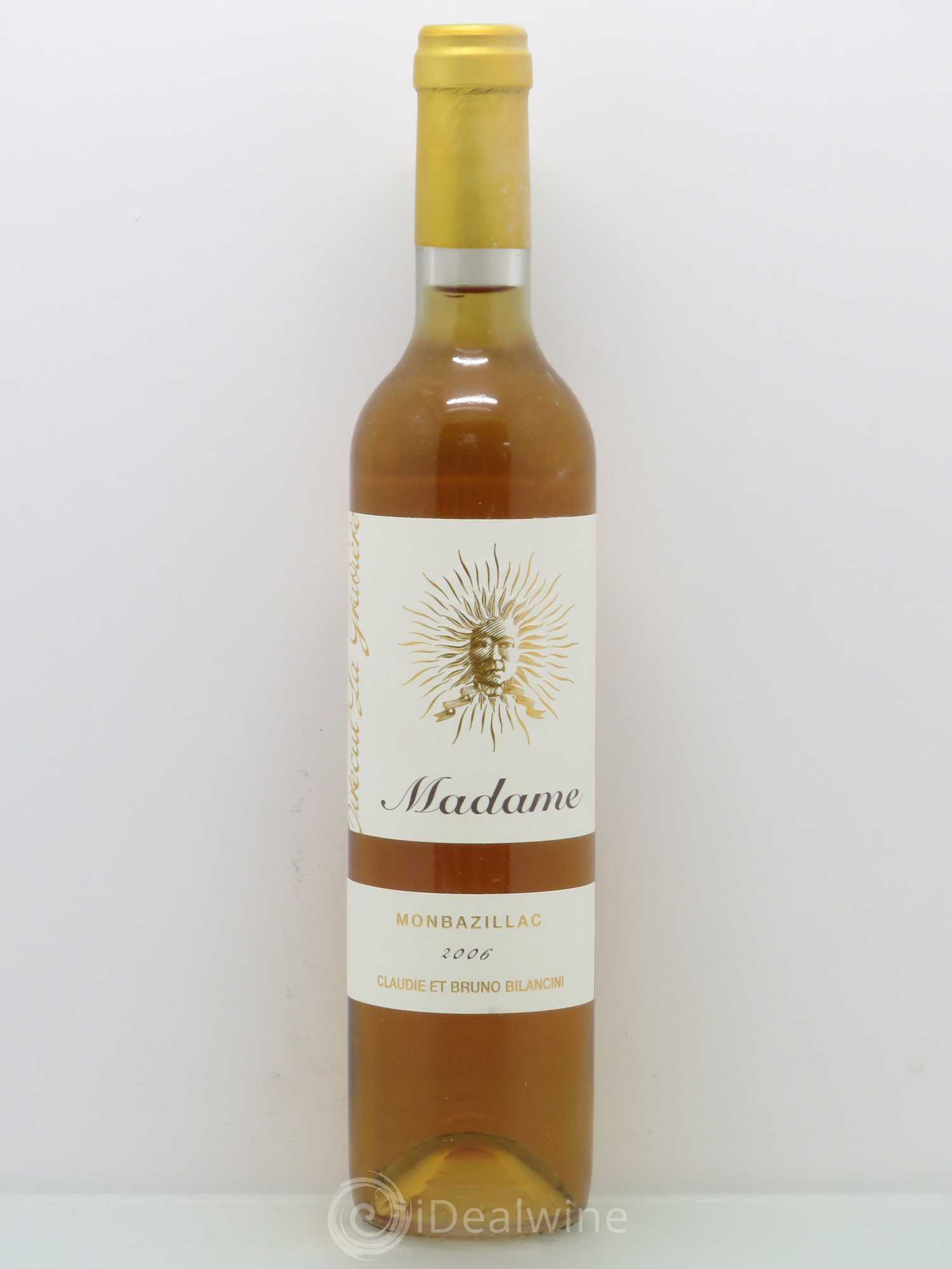 Monbazillac Château Tirecul La Gravière Cuvée Madame Bruno et Claudie Bilancini 2006 - Lotto di 1 bottiglia - 0