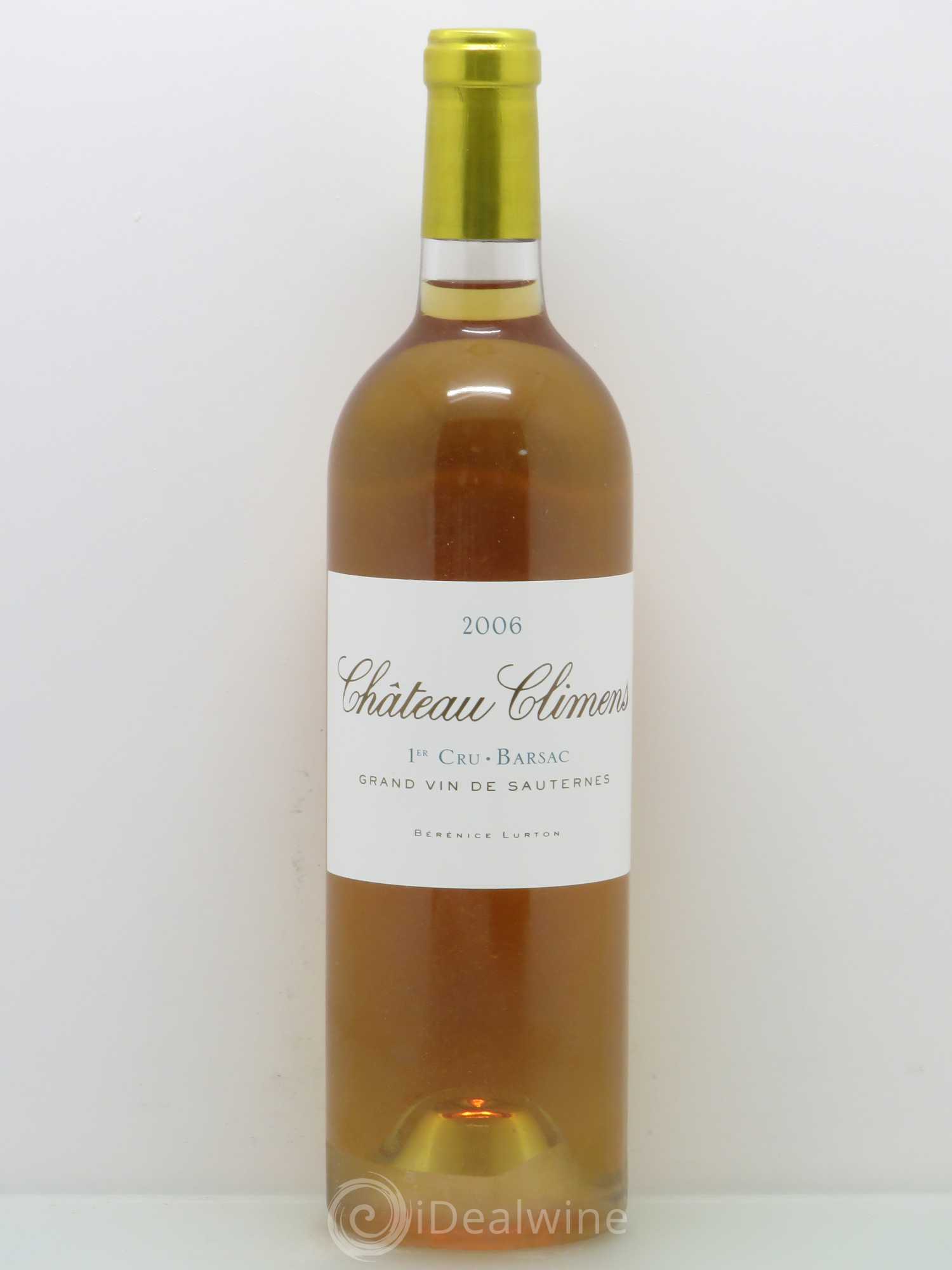 Château Climens 1er Grand Cru Classé 2006 - Lotto di 1 bottiglia - 0