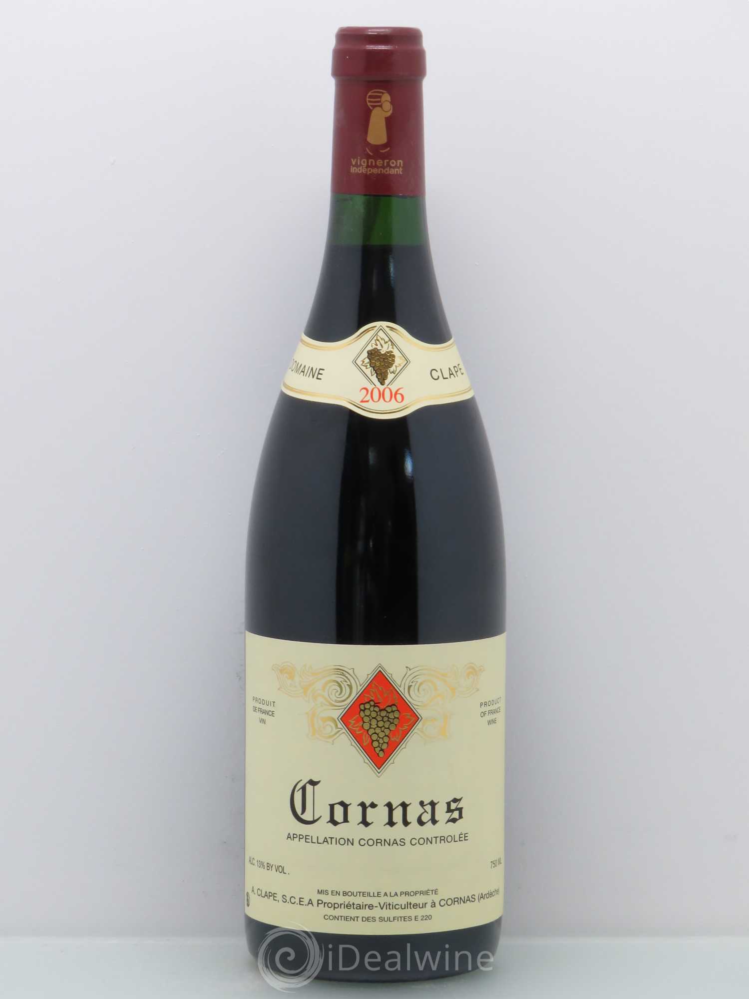 Cornas Auguste Clape 2006 - Lot de 1 bouteille - 0