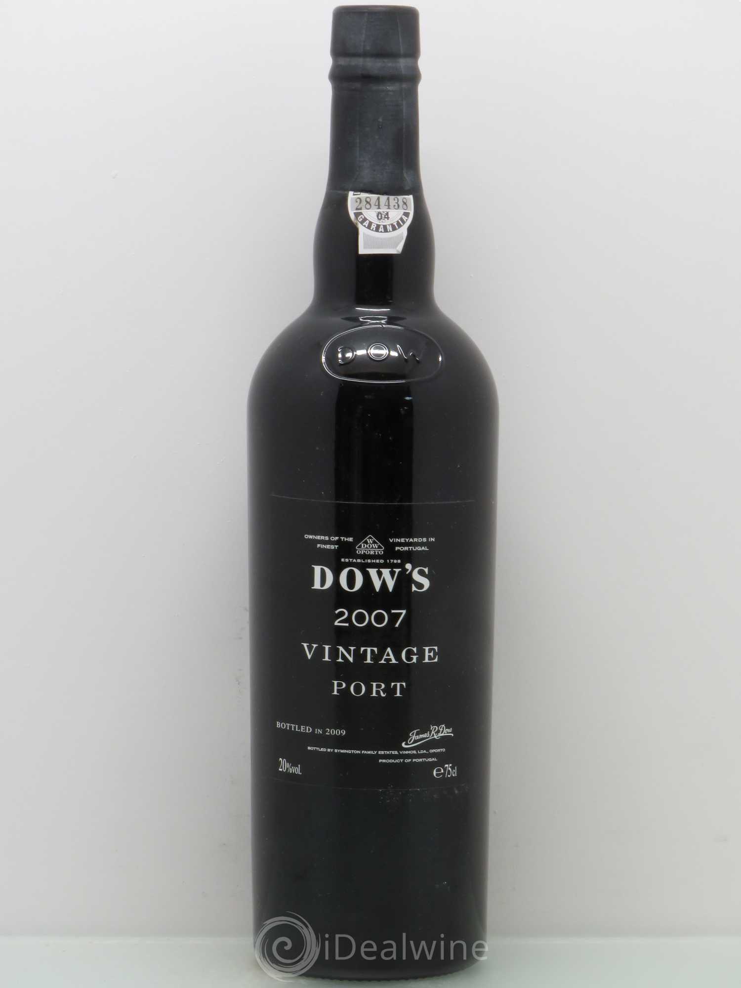 Porto Dow Dow's 2007 Vintage port - Quinta 2007 - Posten von 1 Flasche - 0