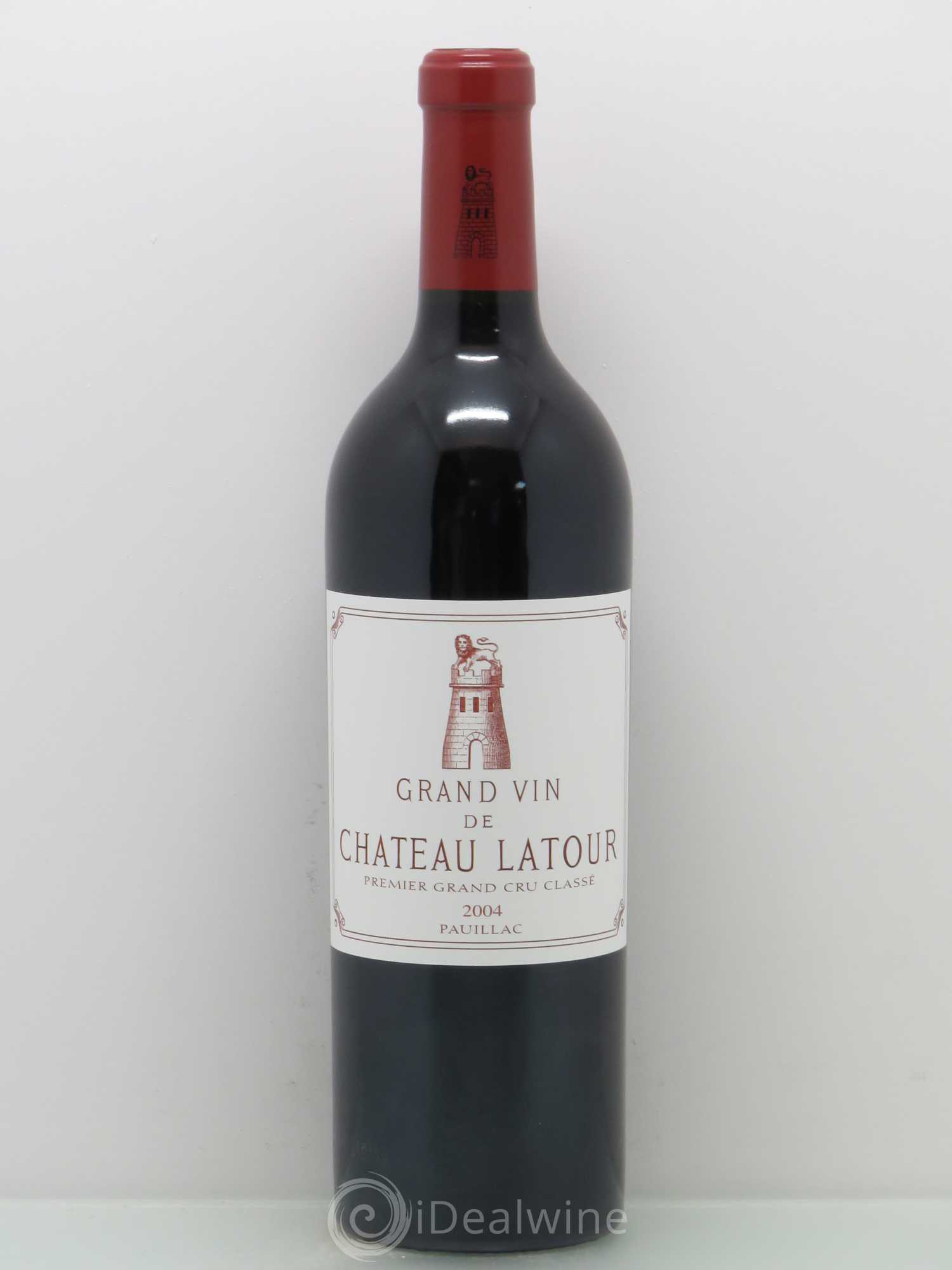 Château Latour 1er Grand Cru Classé 2004 - Lot de 1 bouteille - 0