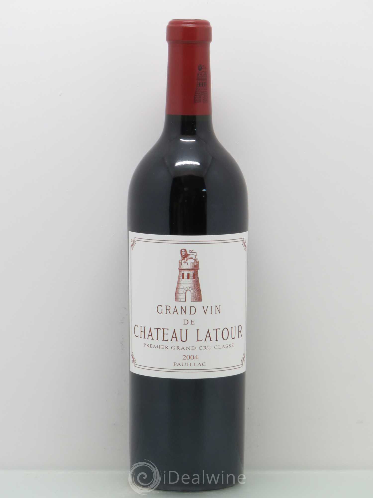 Château Latour 1er Grand Cru Classé 2004 - Lot de 1 bouteille - 0