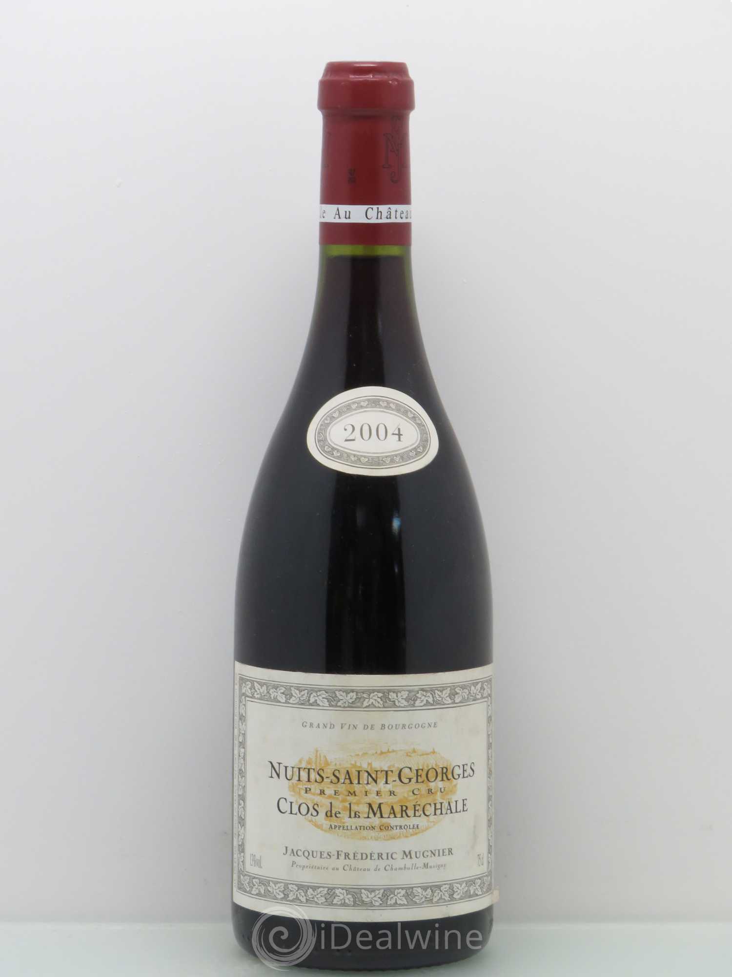Nuits-Saint-Georges 1er Cru Clos de La Maréchale Jacques-Frédéric Mugnier 2004 - Lot de 1 bouteille - 0