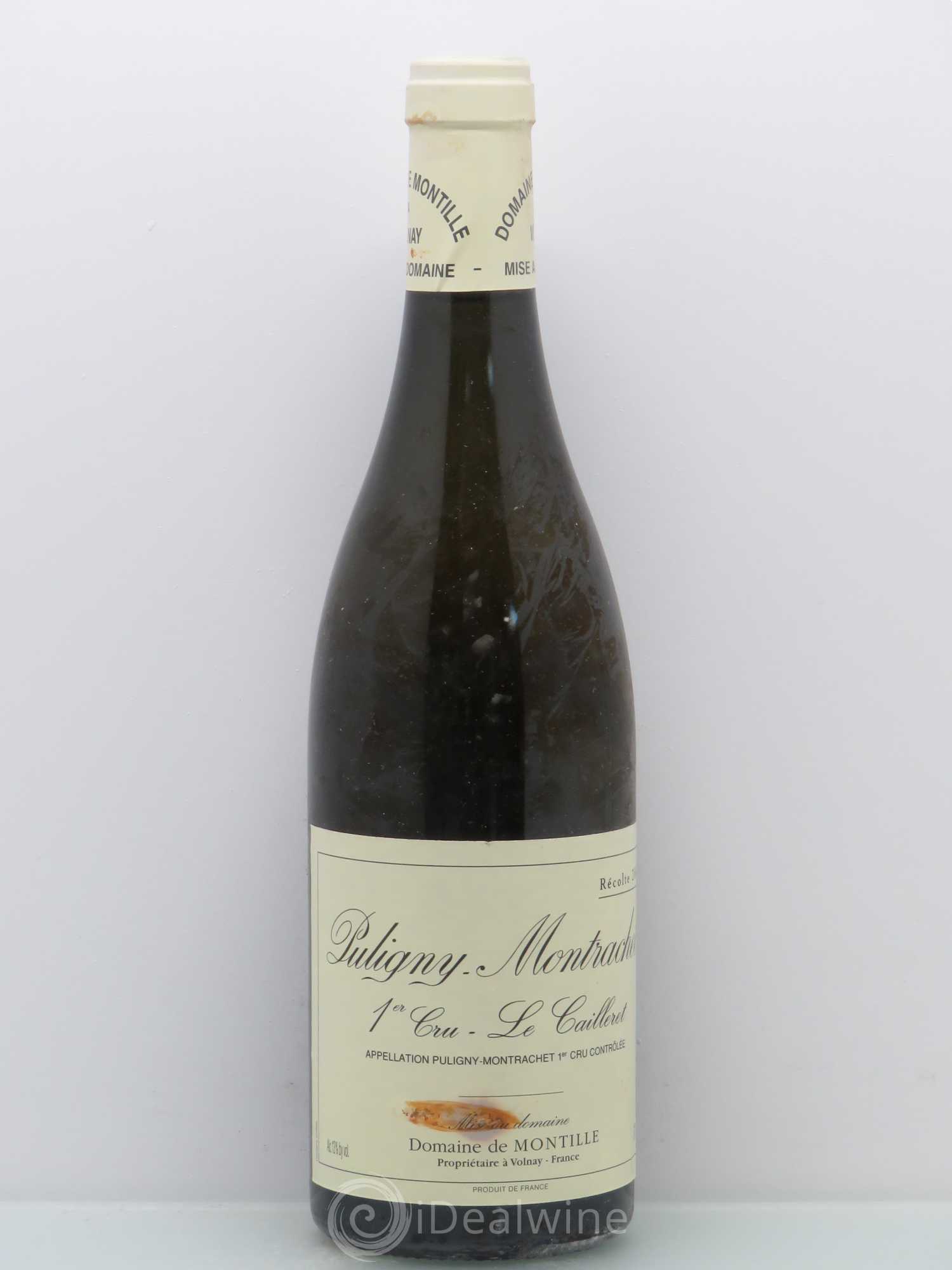 Puligny-Montrachet 1er Cru Le Cailleret De Montille (Domaine) 2004 - Lot de 1 bouteille - 0
