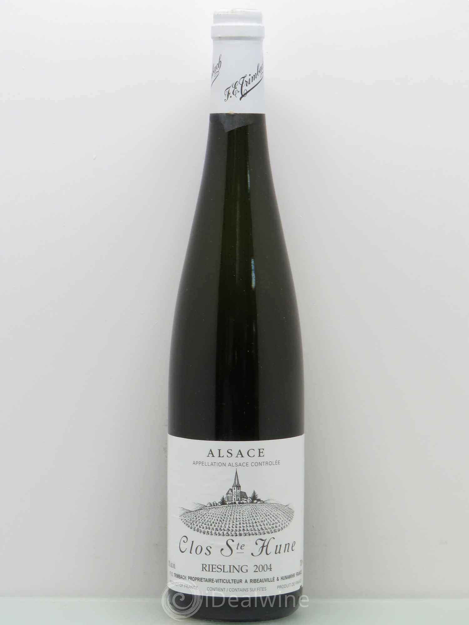 Alsace Riesling Clos Sainte-Hune Trimbach (Domaine) 2004 - Lot de 1 bouteille - 0