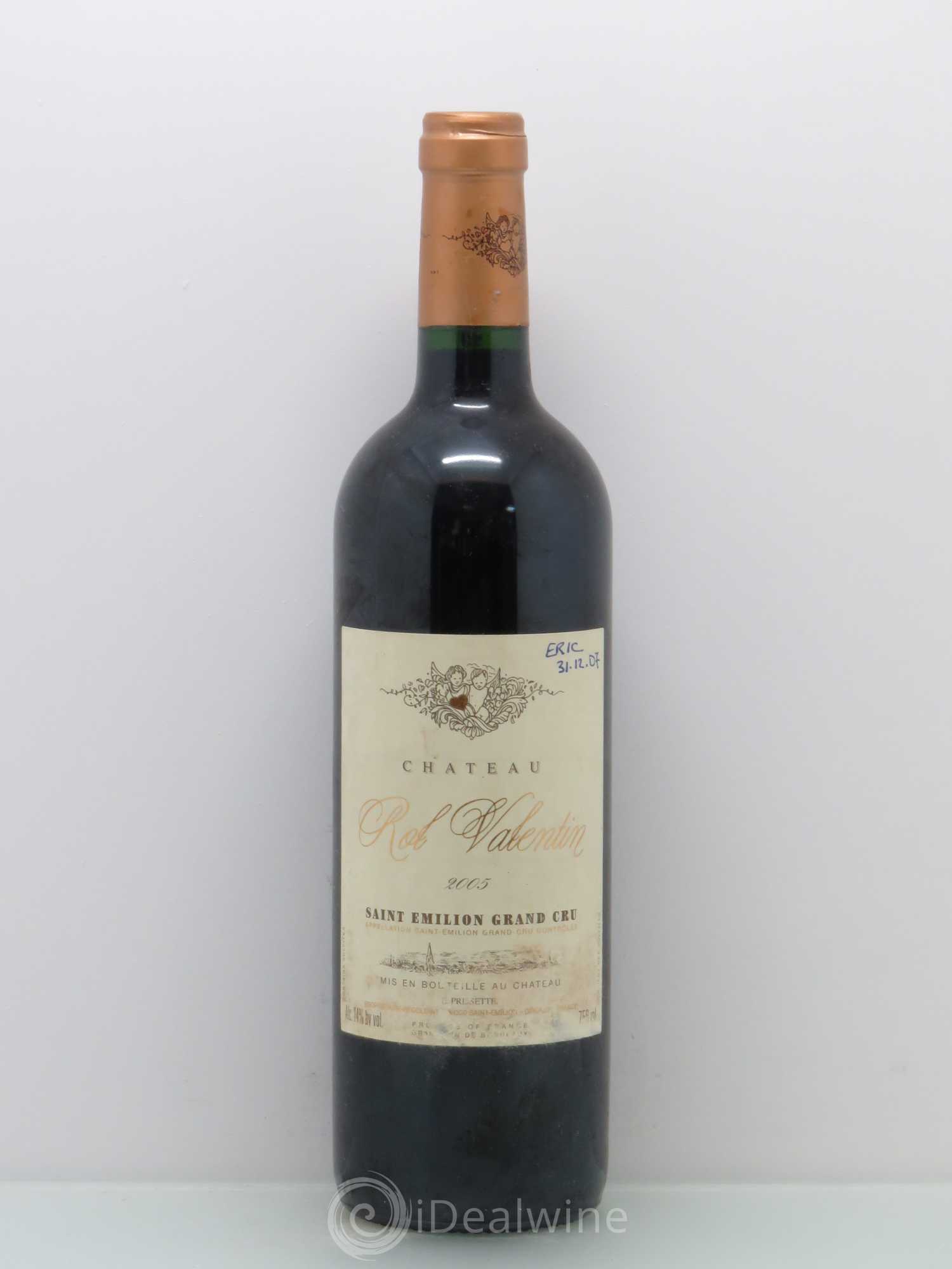 Château Rol Valentin Grand Cru Classé 2005 - Posten von 1 Flasche - 0