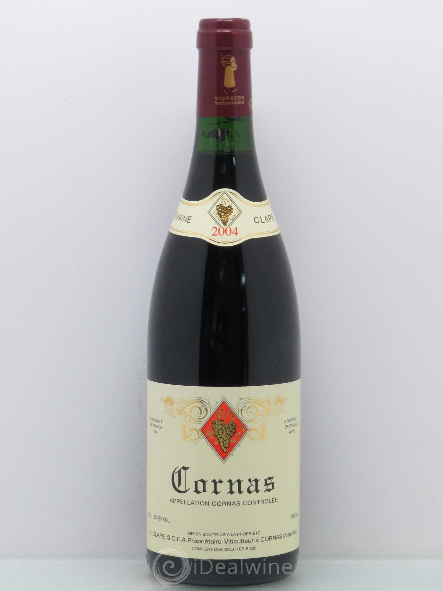 Cornas Auguste Clape 2004 - Lot de 1 bouteille - 0