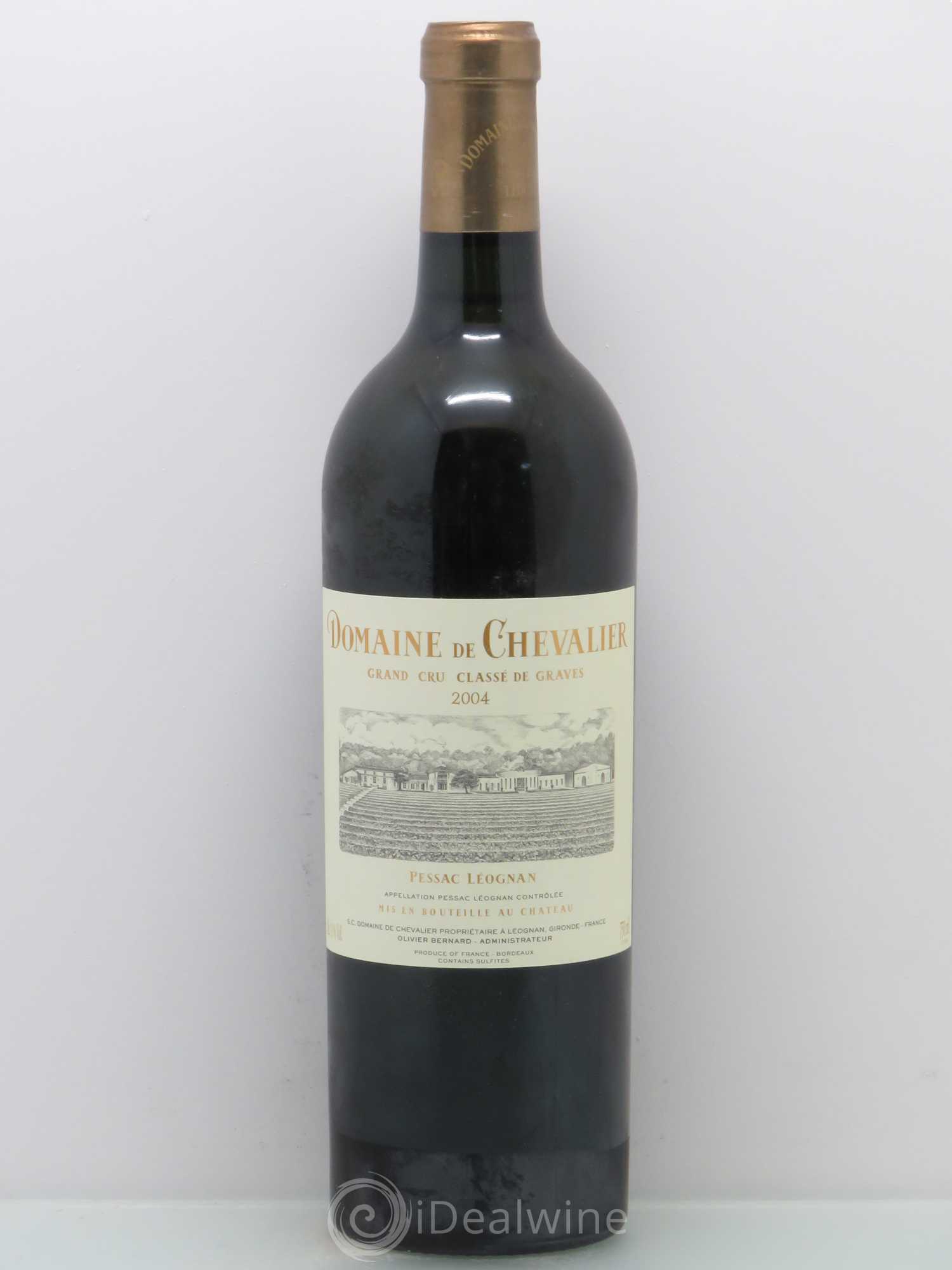 Domaine de Chevalier Cru Classé de Graves 2004 - Lot de 1 bouteille - 0