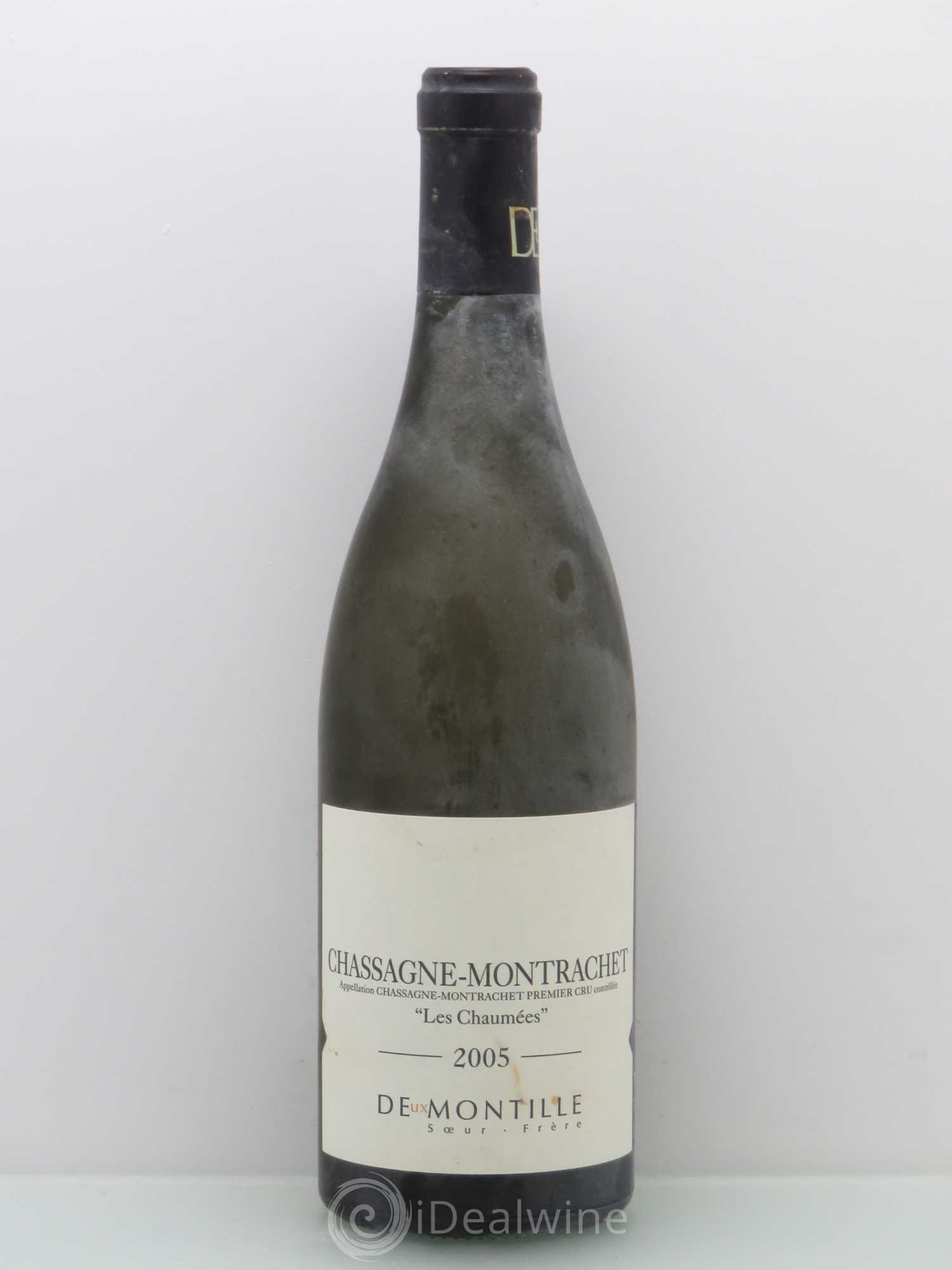 Chassagne-Montrachet 1er Cru Les Chaumées Maison Deux Montille Soeur Frère 2005 - Lotto di 1 bottiglia - 0