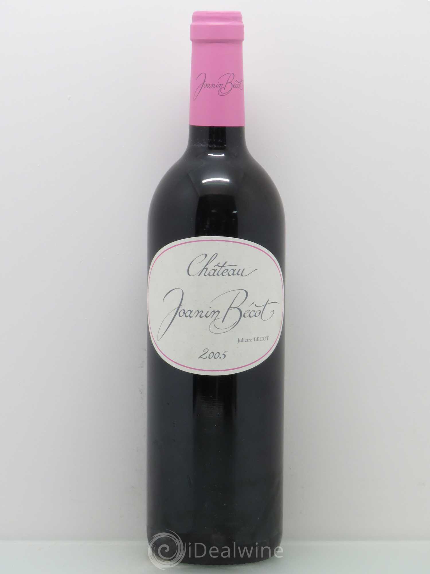Château Joanin Bécot 2005 - Lot de 1 bouteille - 0