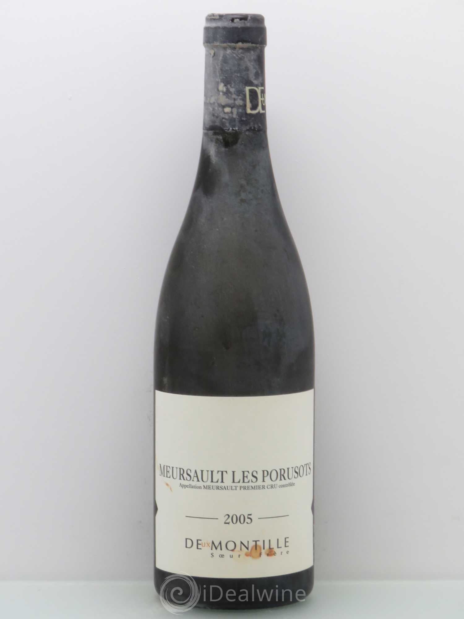 Meursault 1er Cru Les Poruzots Maison Deux Montille Soeur Frere 2005 - Posten von 1 Flasche - 0