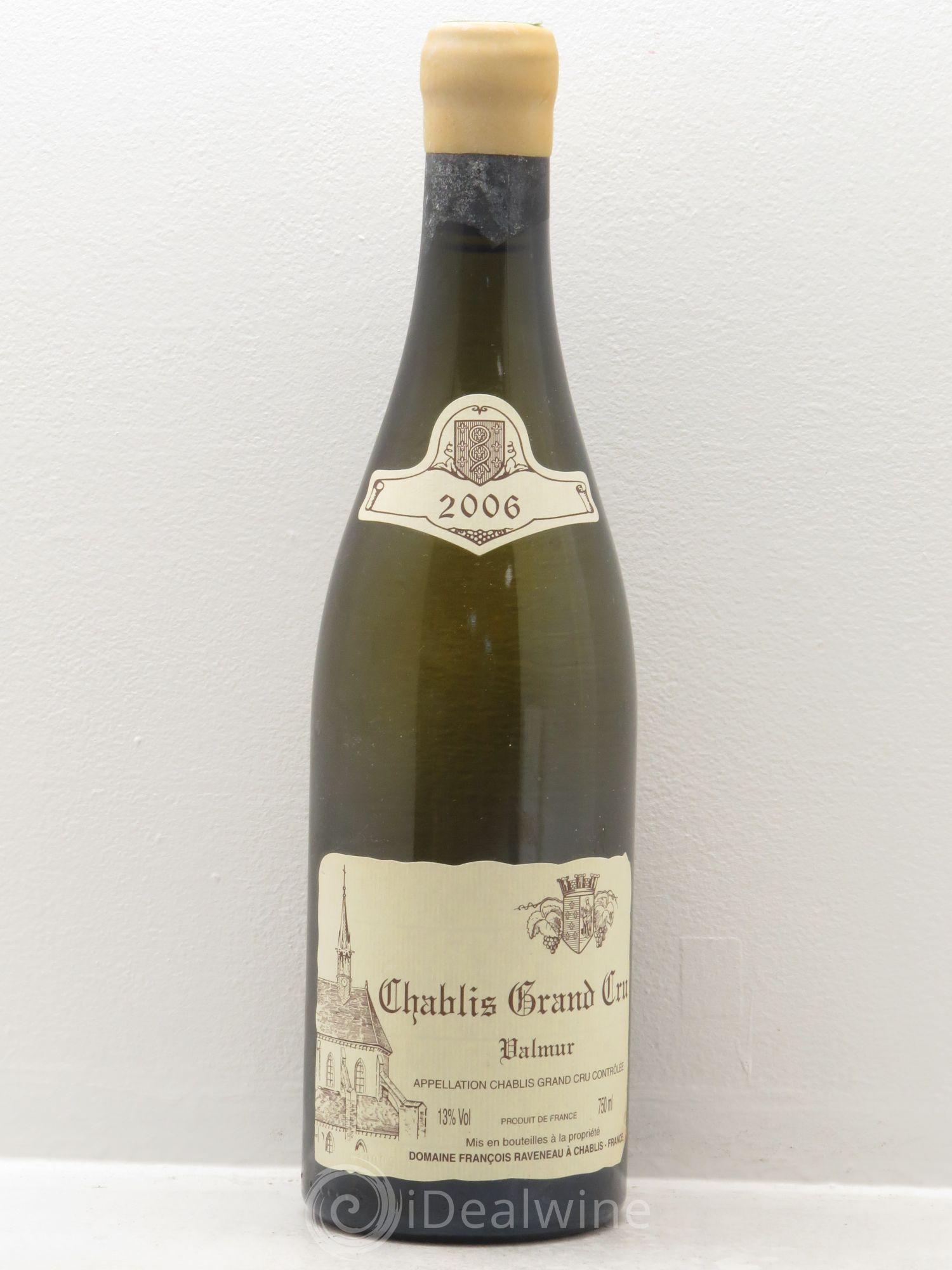 Chablis Grand Cru Valmur Raveneau (Domaine) 2006 - Lot de 1 bouteille - 0