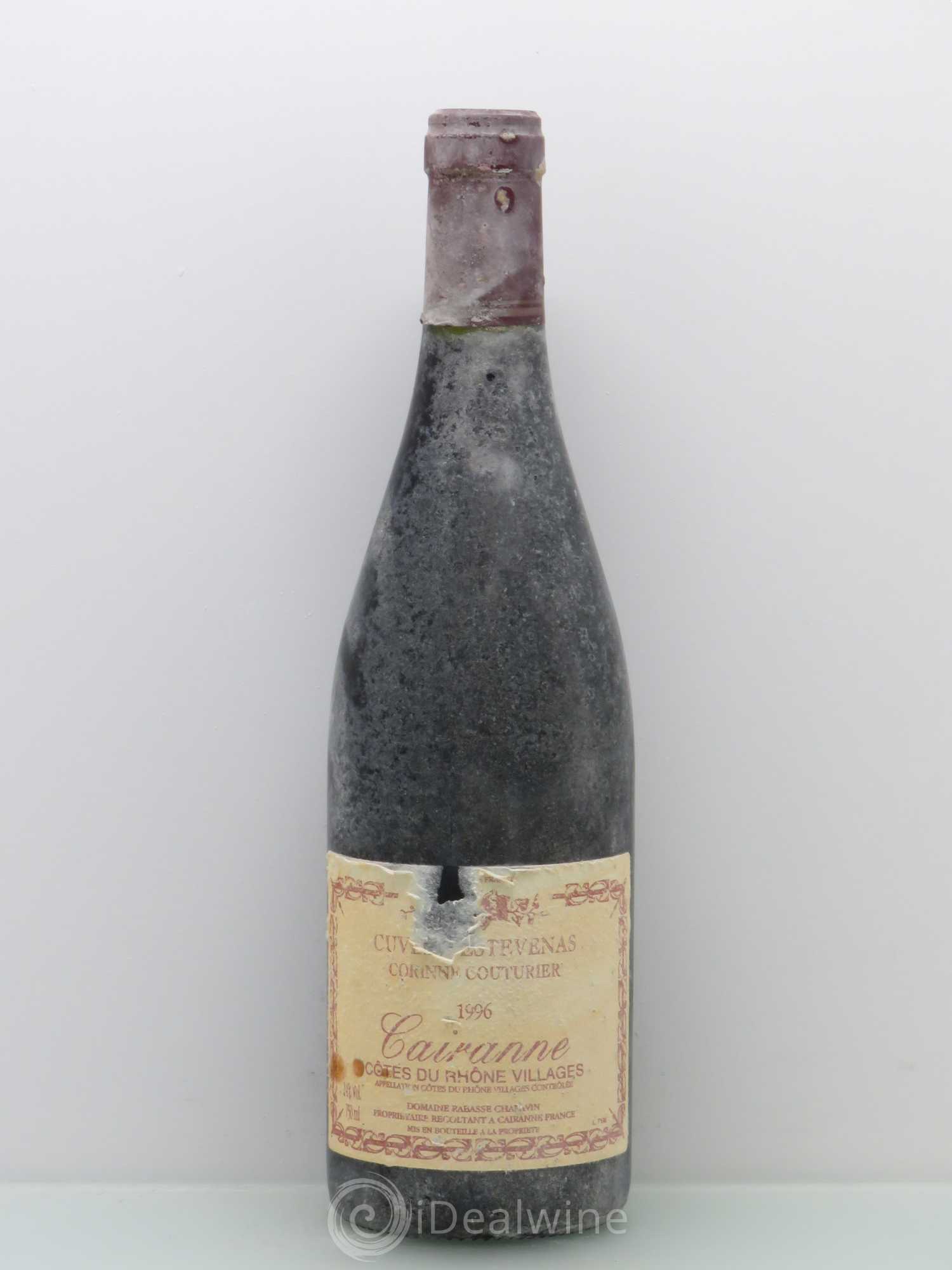 Côtes-du-Rhône Cairanne Cuvée D'Estevenas Domaine Corinne Couturier 1996 - Posten von 1 Flasche - 0