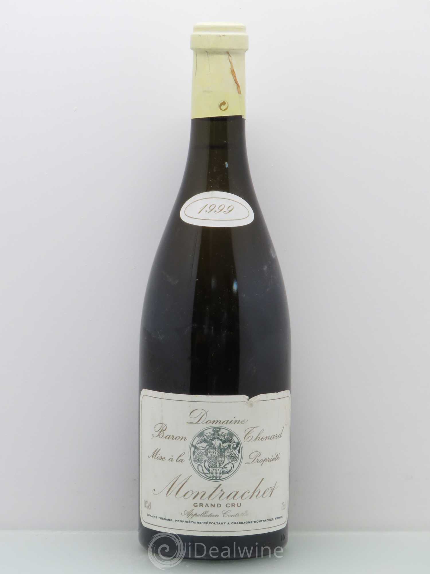Montrachet Grand Cru Baron Thenard (Domaine) 1999 - Lot de 1 bouteille - 0