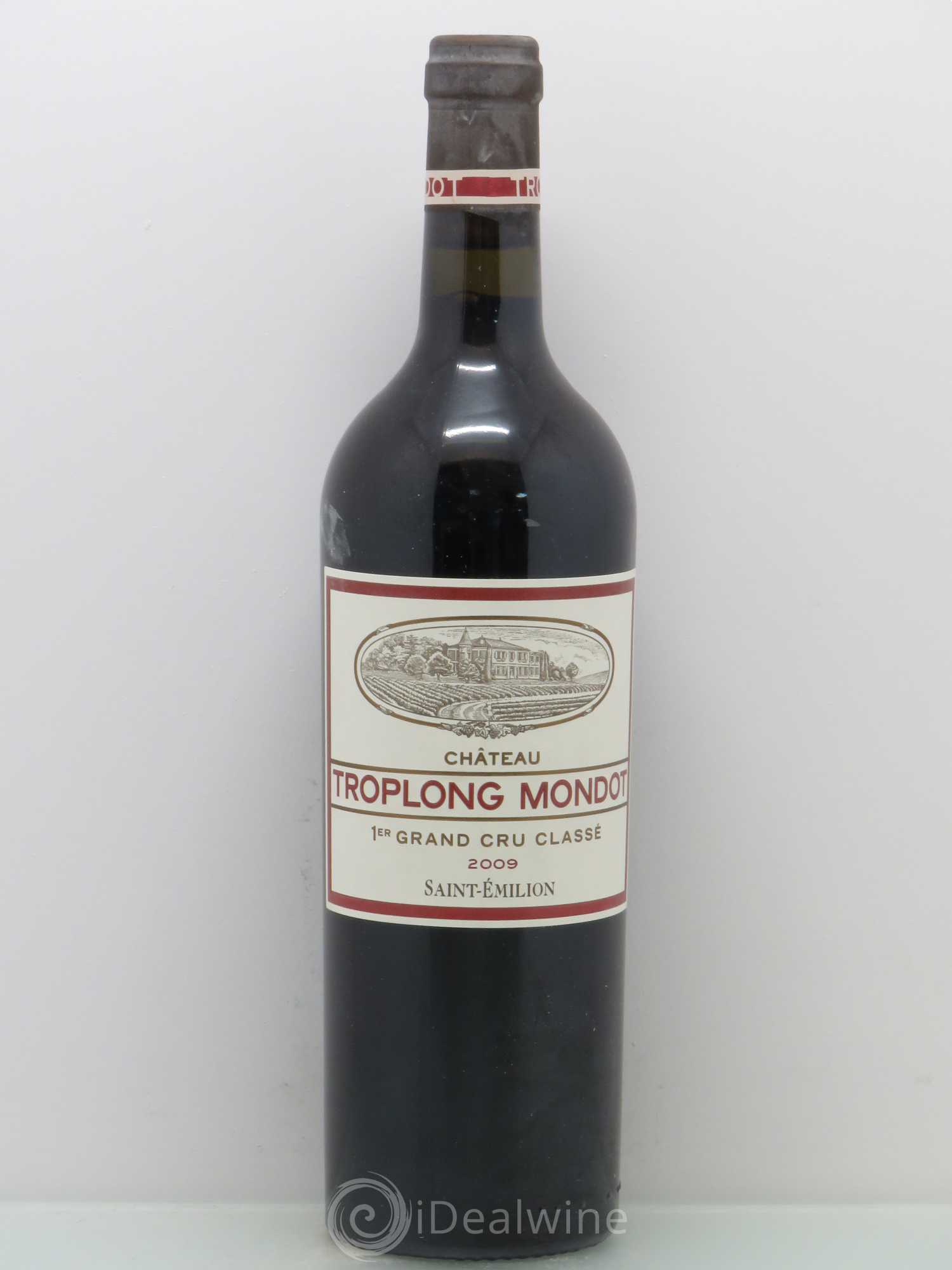 Château Troplong Mondot 1er Grand Cru Classé B 2009 - Lot de 1 bouteille - 0