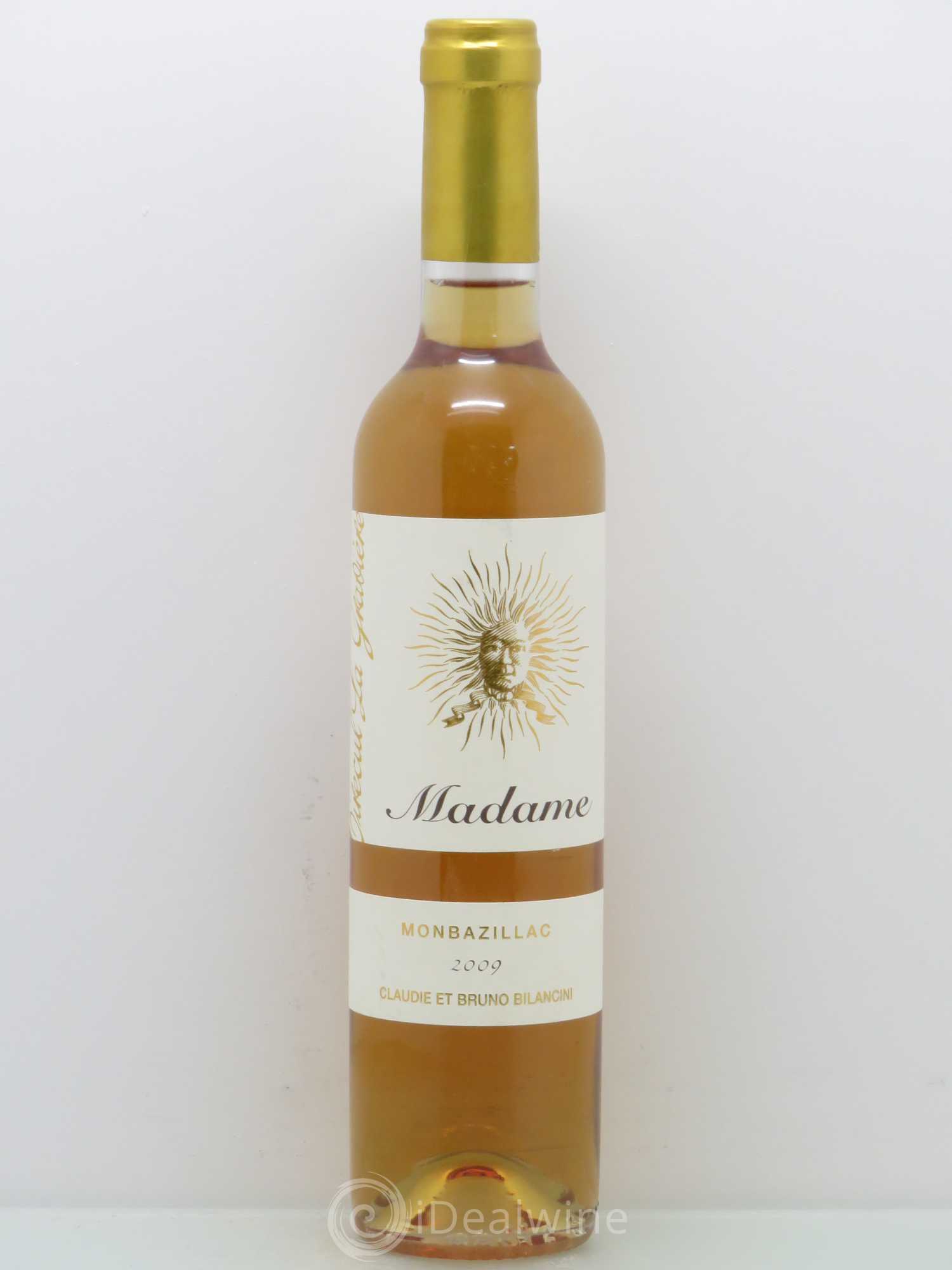 Monbazillac Château Tirecul La Gravière Cuvée Madame Bruno et Claudie Bilancini 2009 - Lotto di 1 bottiglia - 0