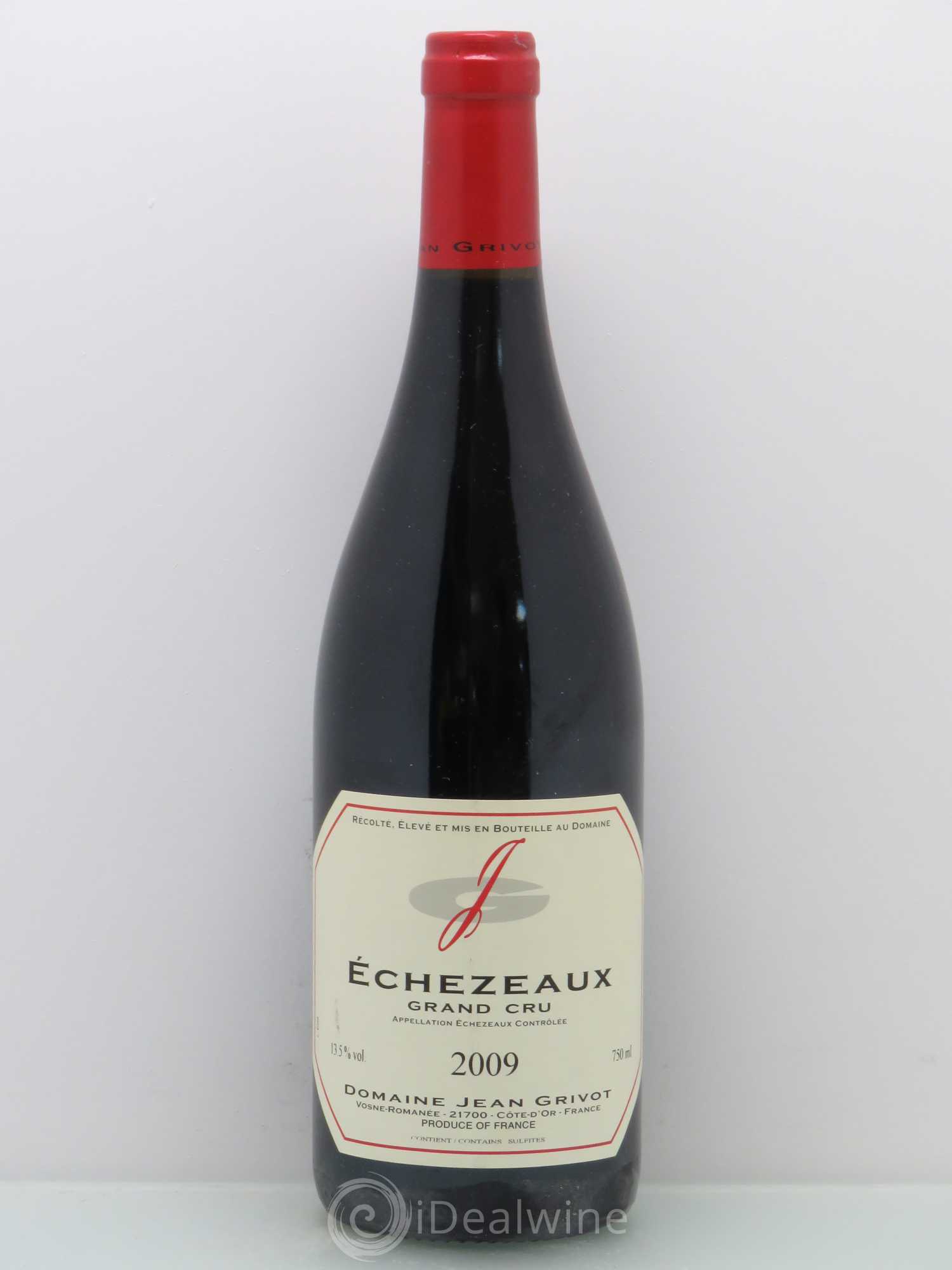 Echezeaux Grand Cru Jean Grivot 2009 - Lot de 1 bouteille - 0
