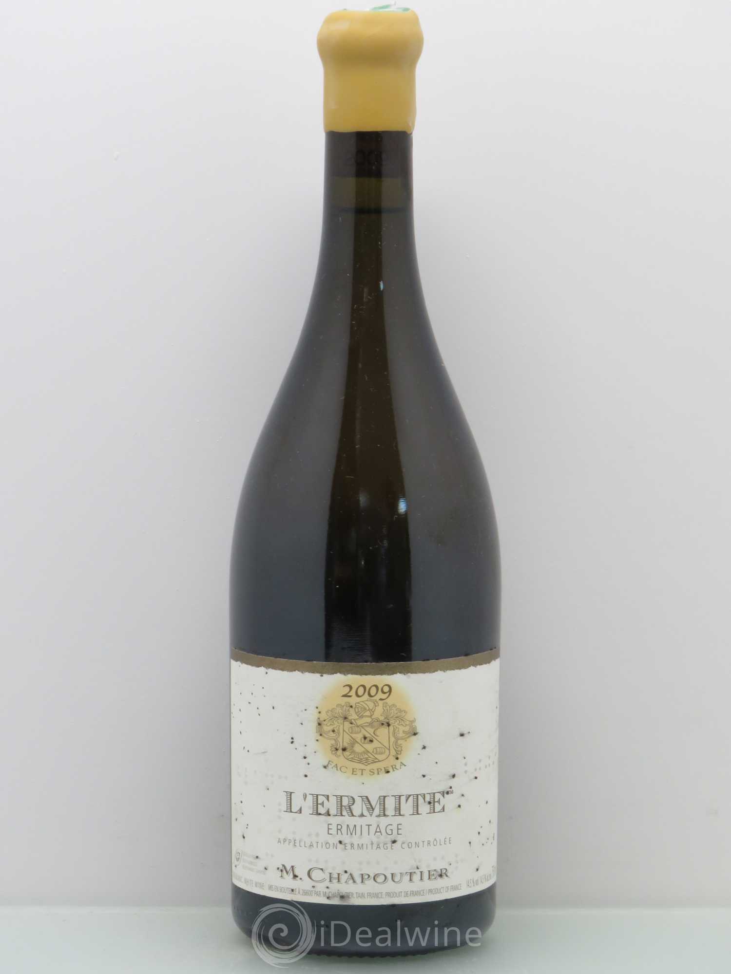 Hermitage Ermitage l'Ermite Chapoutier 2009 - Lot de 1 bouteille - 0