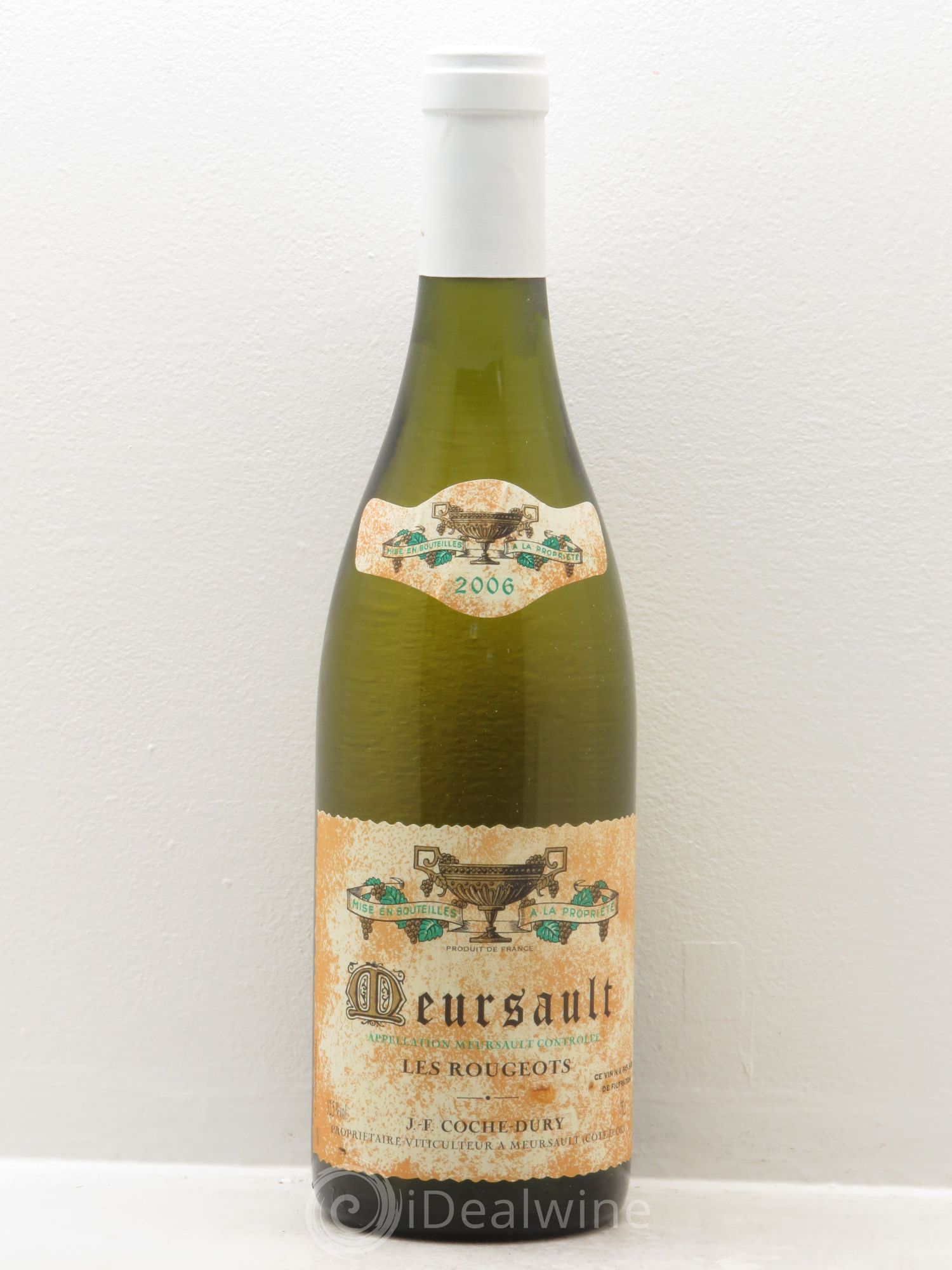 Meursault Les Rougeots Coche Dury (Domaine) 2006 - Lot de 1 bouteille - 0