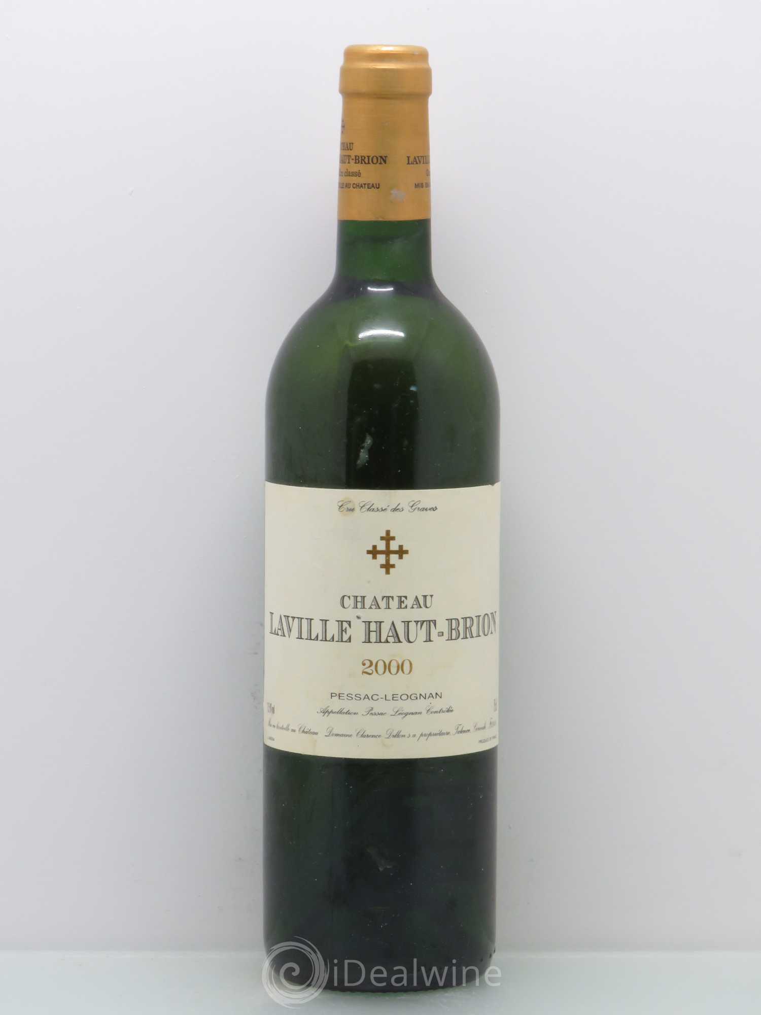 Château Laville Haut-Brion Cru Classé de Graves 2000 - Lot de 1 bouteille - 0