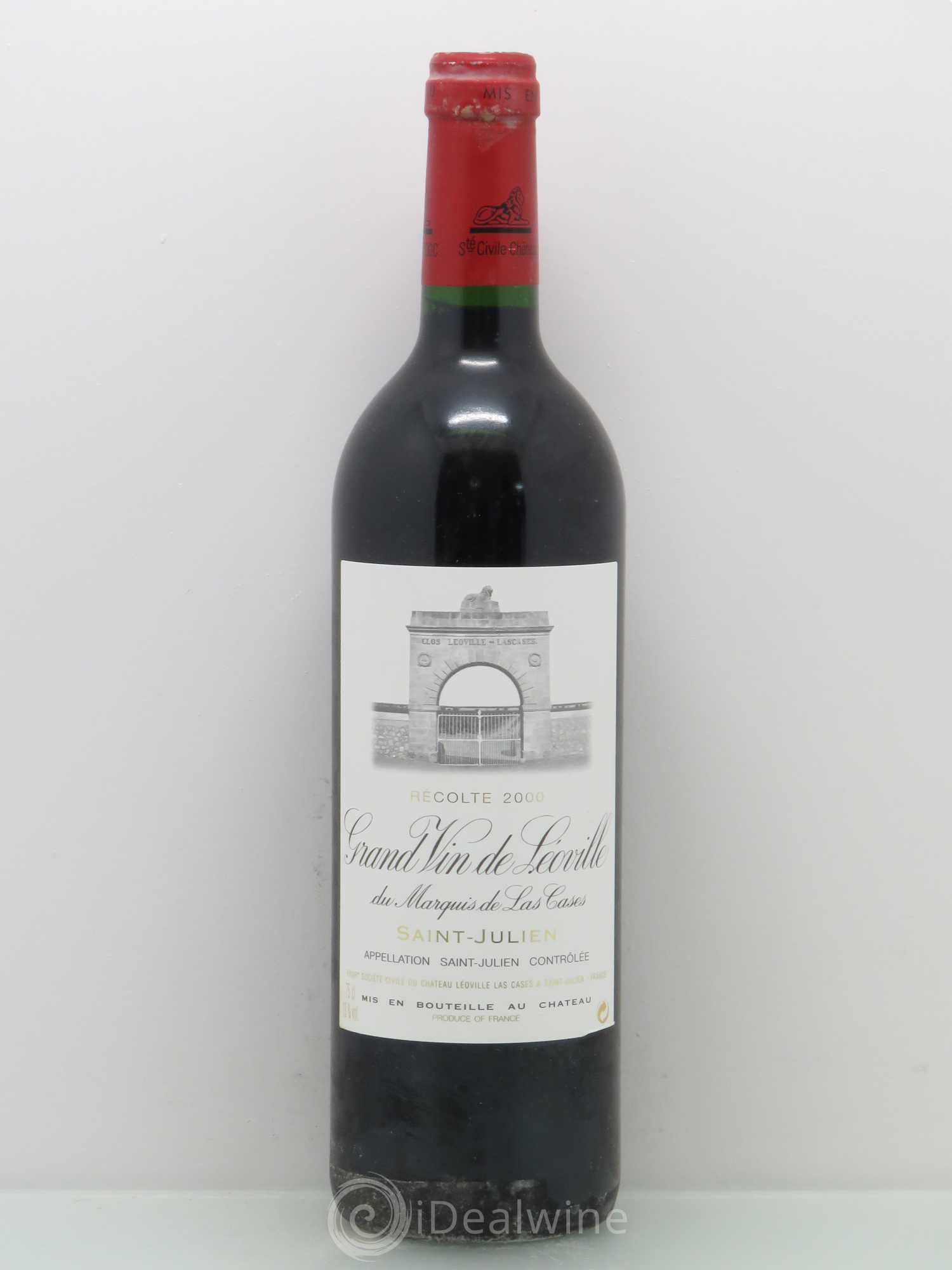 Château Léoville Las Cases 2ème Grand Cru Classé 2000 - Lot de 1 bouteille - 0