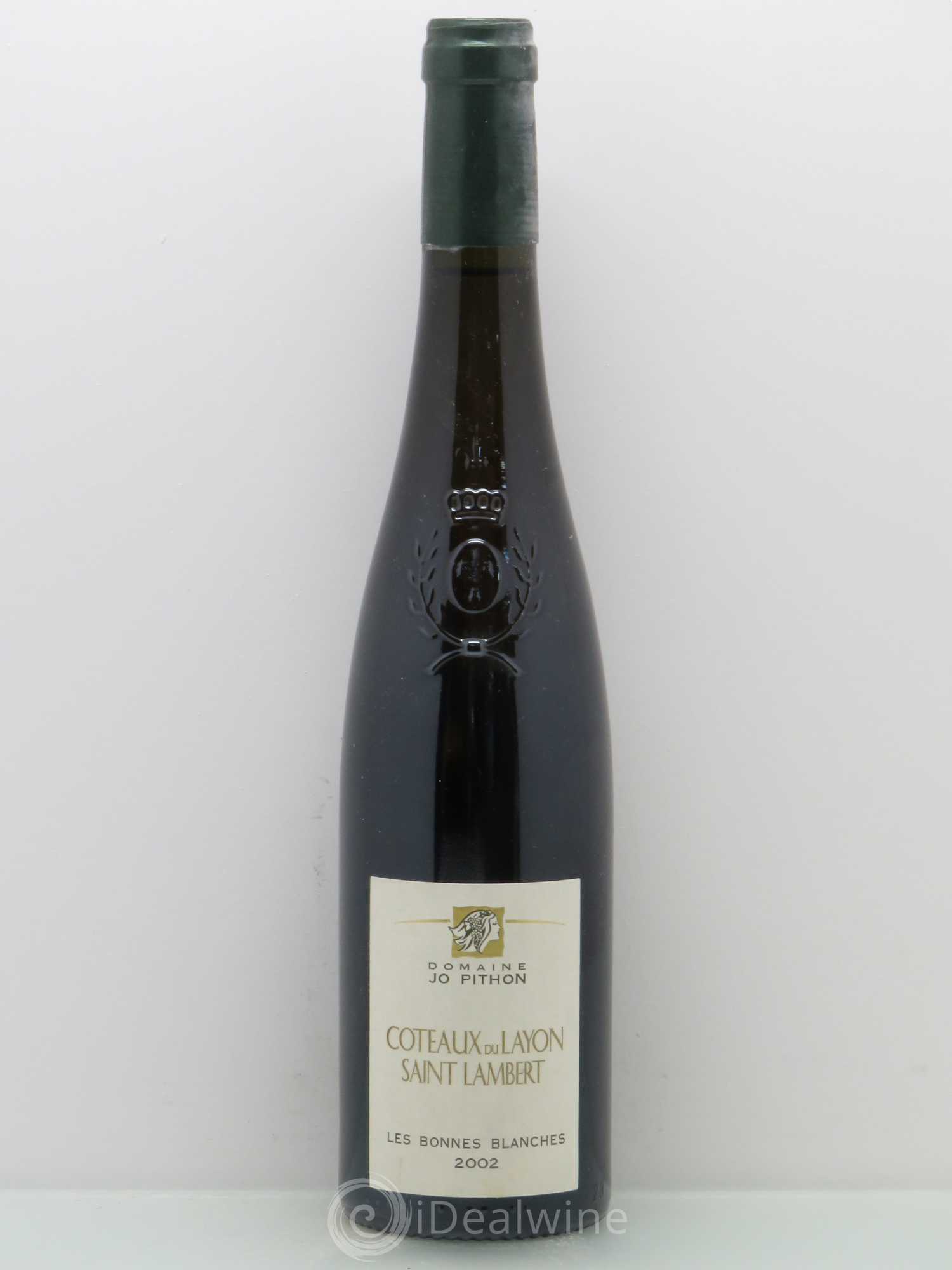 Coteaux du Layon Coteaux du Layon Saint Lambert Cuvée Bonnes Blanches Domaine Jo Pithon (sans prix de réserve) 2002 - Posten von 1 Flasche - 0