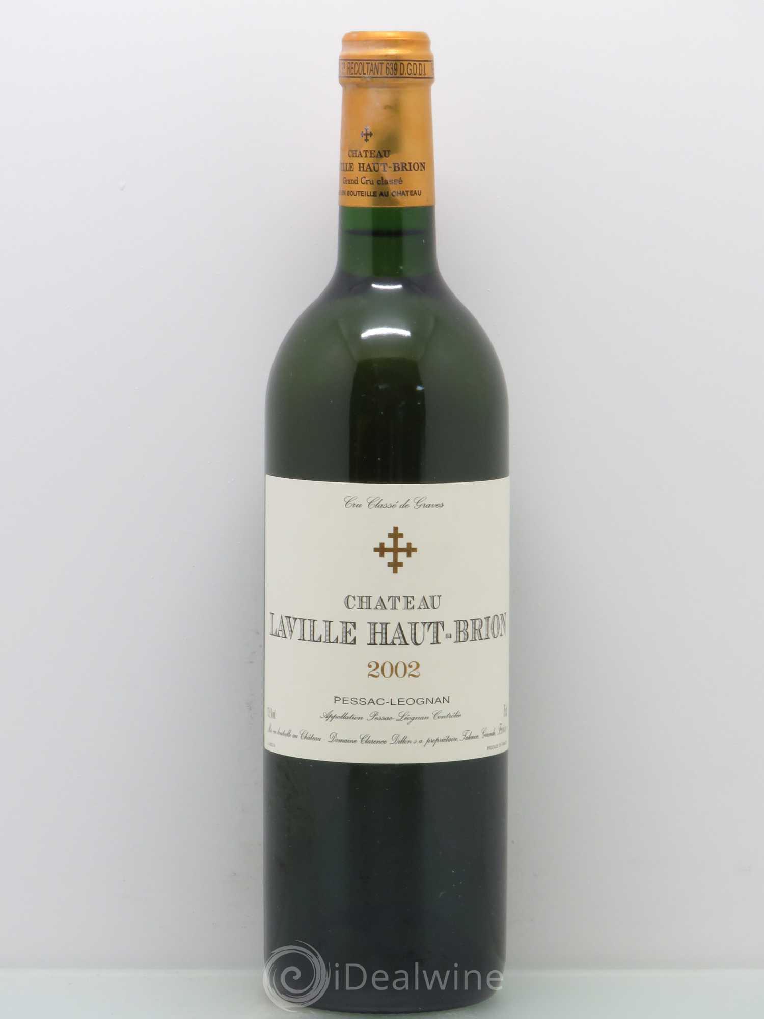 Château Laville Haut-Brion Cru Classé de Graves 2002 - Lot de 1 bouteille - 0