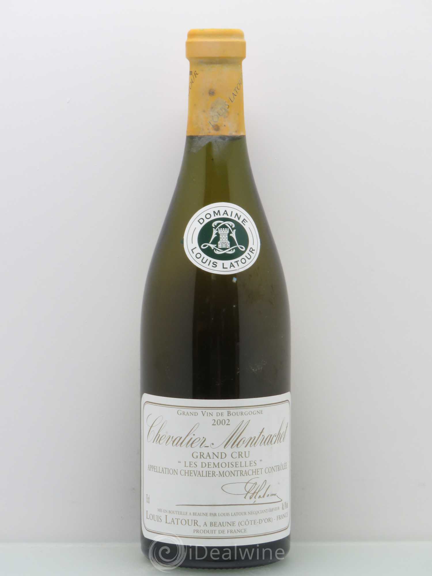 Chevalier-Montrachet Grand Cru Les Demoiselles Louis Latour 2002 - Lot de 1 bouteille - 0
