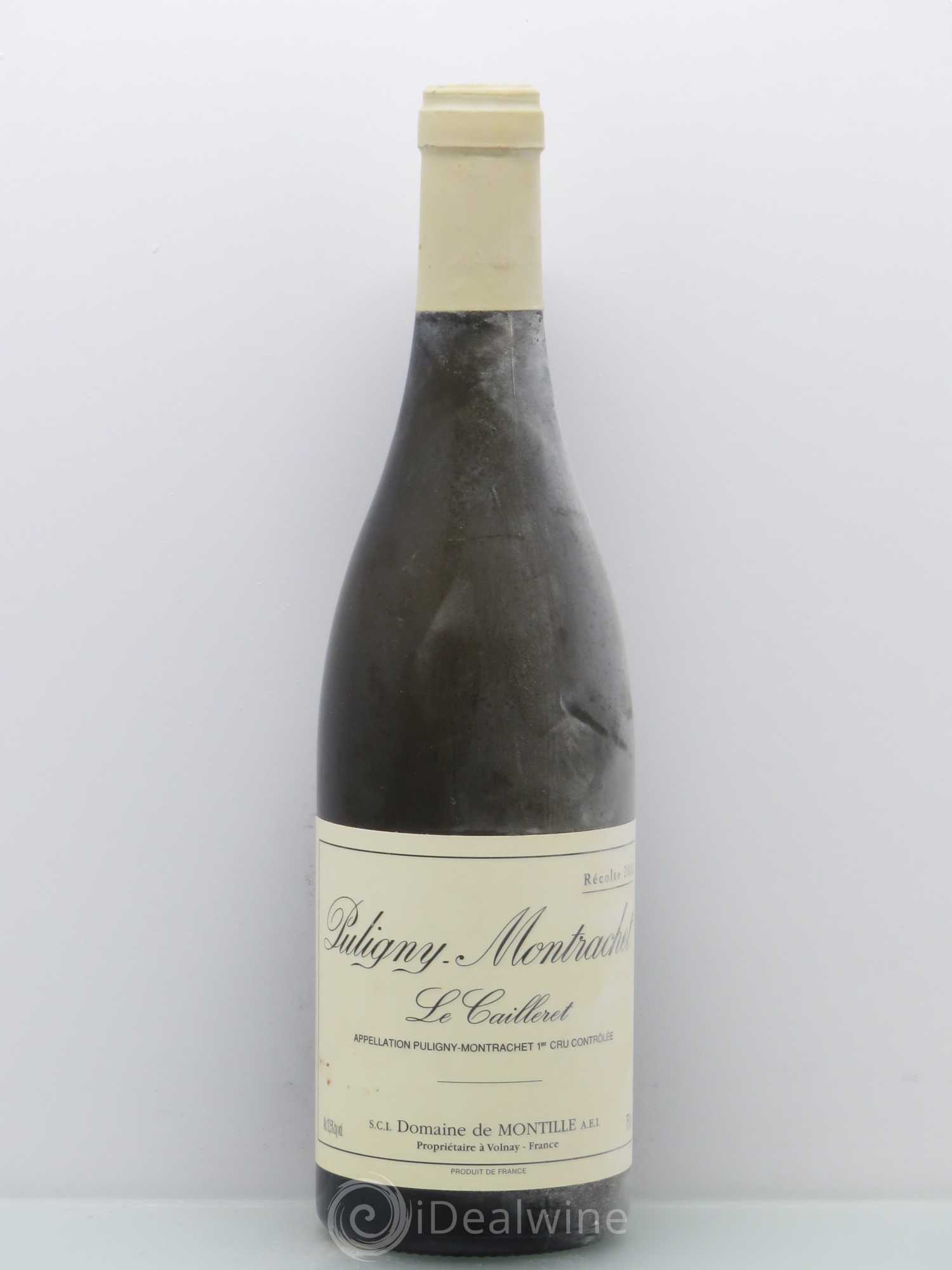 Puligny-Montrachet 1er Cru Le Cailleret De Montille (Domaine) 2002 - Lot de 1 bouteille - 0
