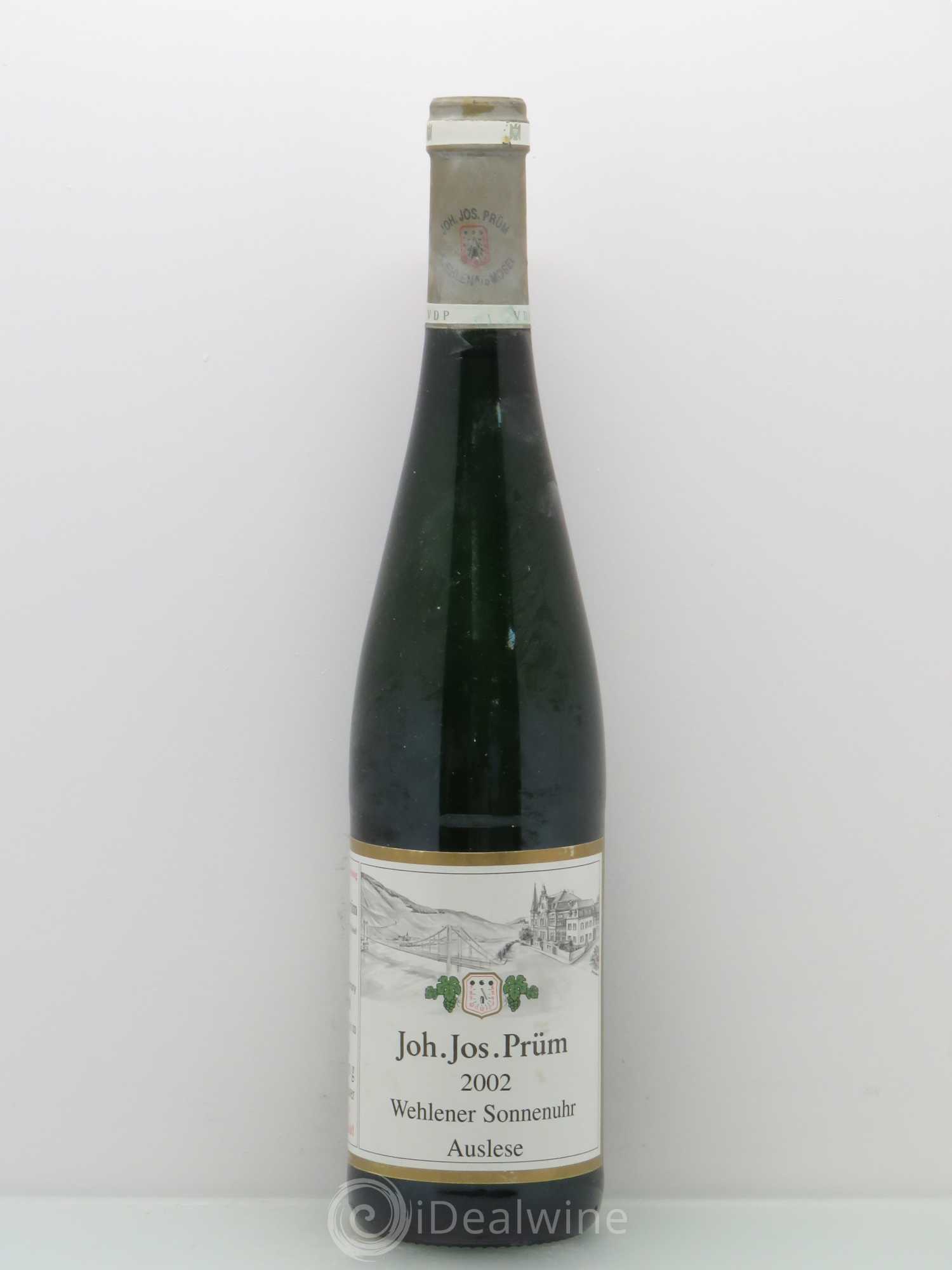 Riesling Joh. Jos. Prum Wehlener Sonnenuhr Auslese G K Weingut AP Nr 25765113103 2002 - Posten von 1 Flasche - 0