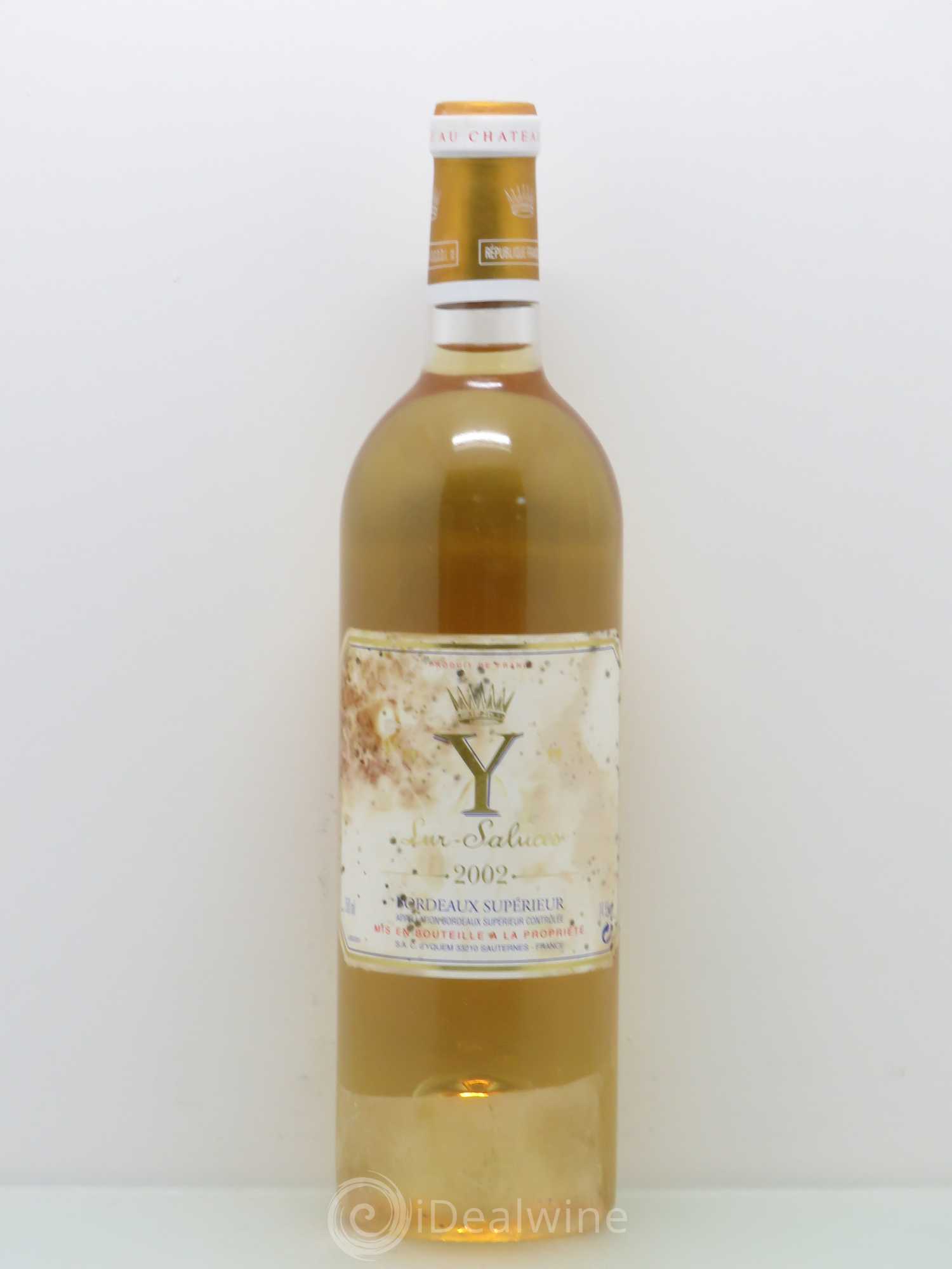 Y de Yquem 2002 - Lot de 1 bouteille - 0