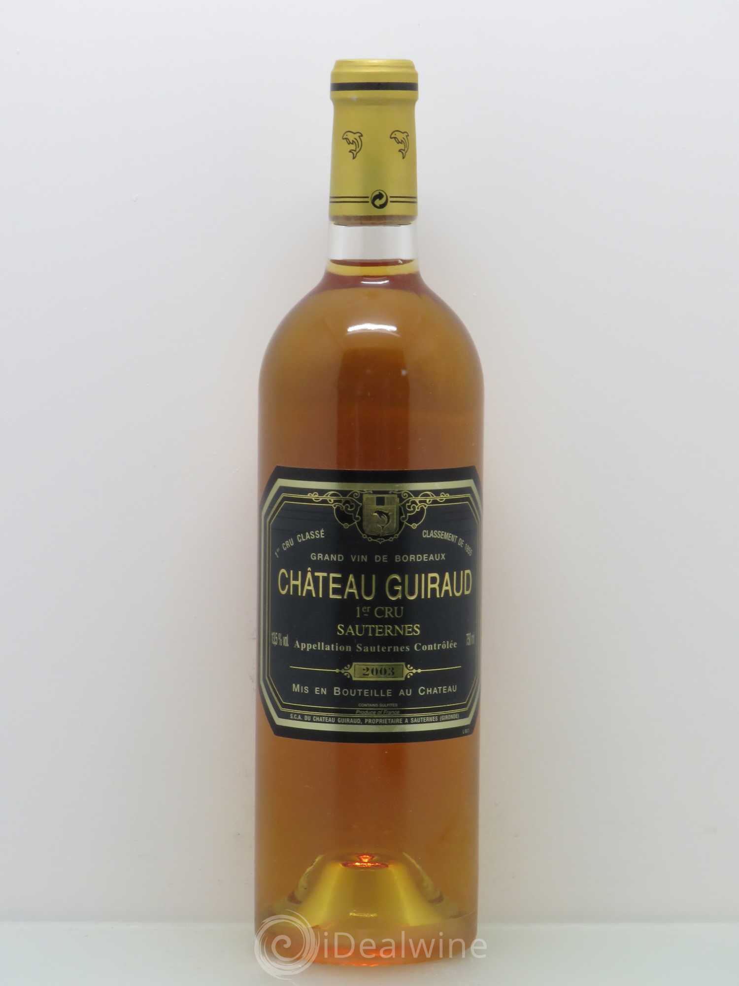Château Guiraud 1er Grand Cru Classé 2003 - Lotto di 1 bottiglia - 0