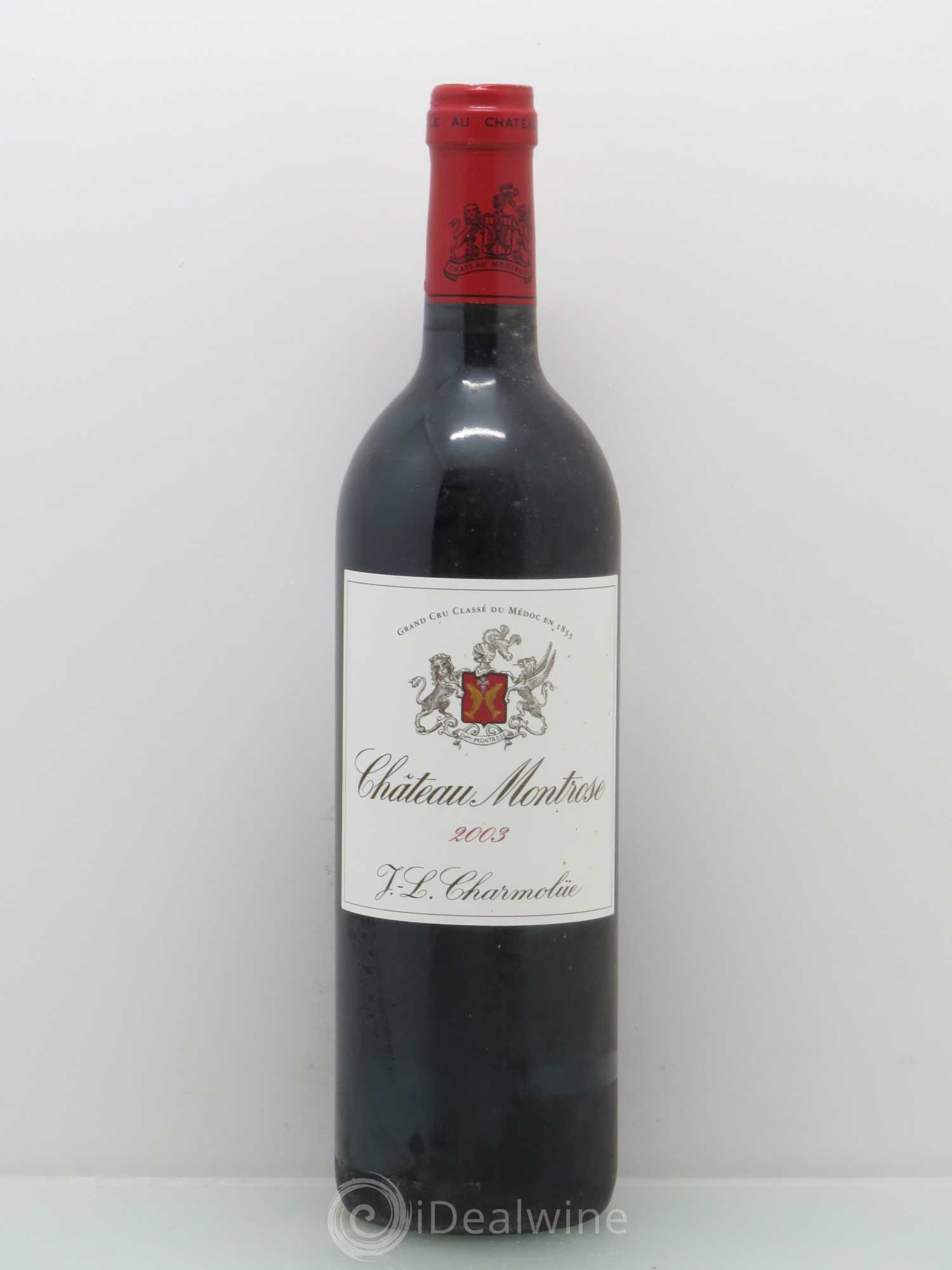 Château Montrose 2ème Grand Cru Classé 2003 - Lot de 1 bouteille - 0