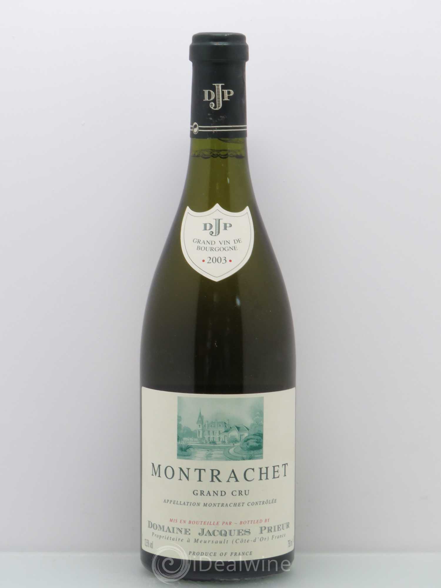 Montrachet Grand Cru Jacques Prieur (Domaine) 2003 - Lot de 1 bouteille - 0