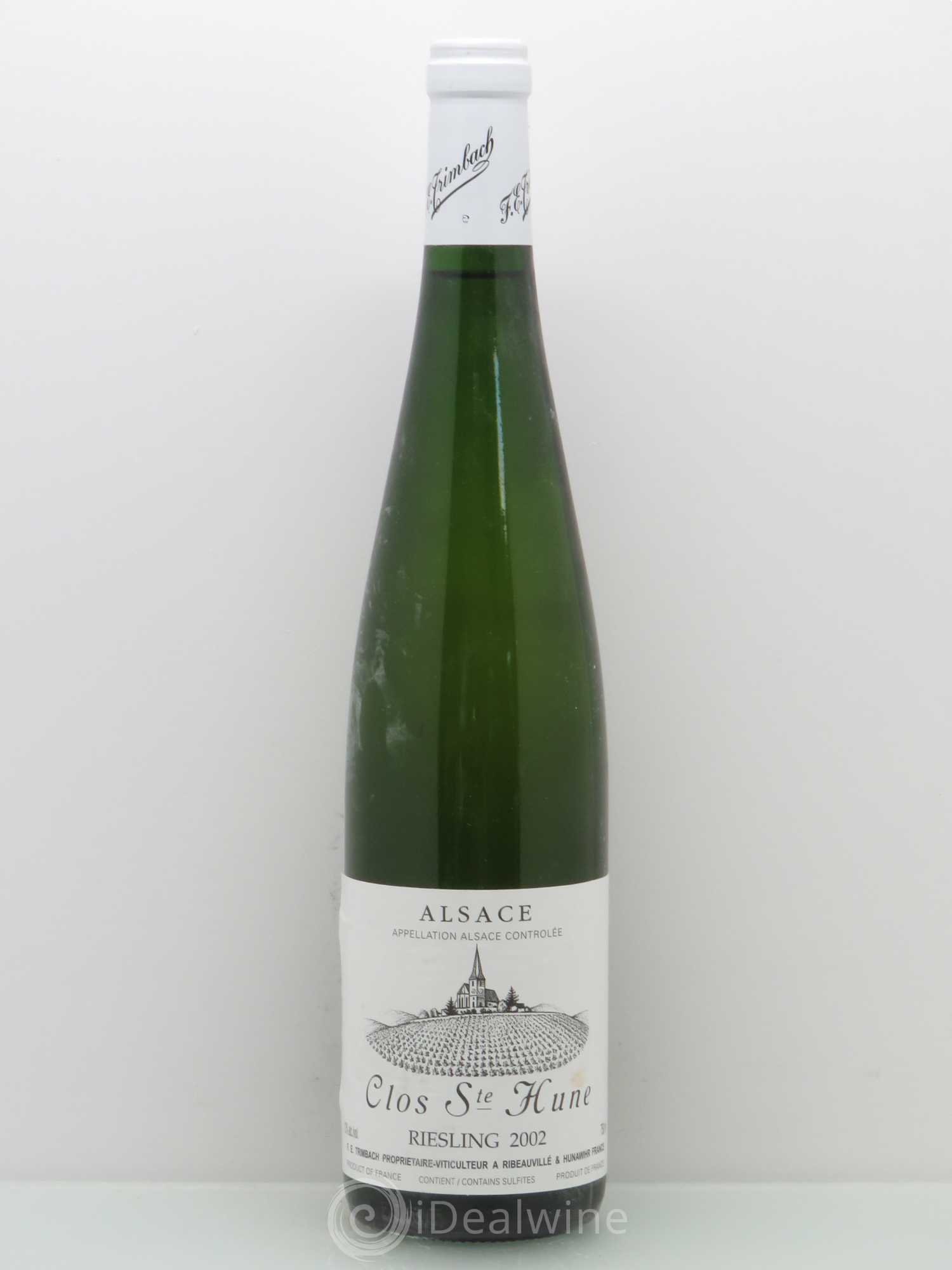 Alsace Riesling Clos Sainte-Hune Trimbach (Domaine) 2002 - Lot de 1 bouteille - 0