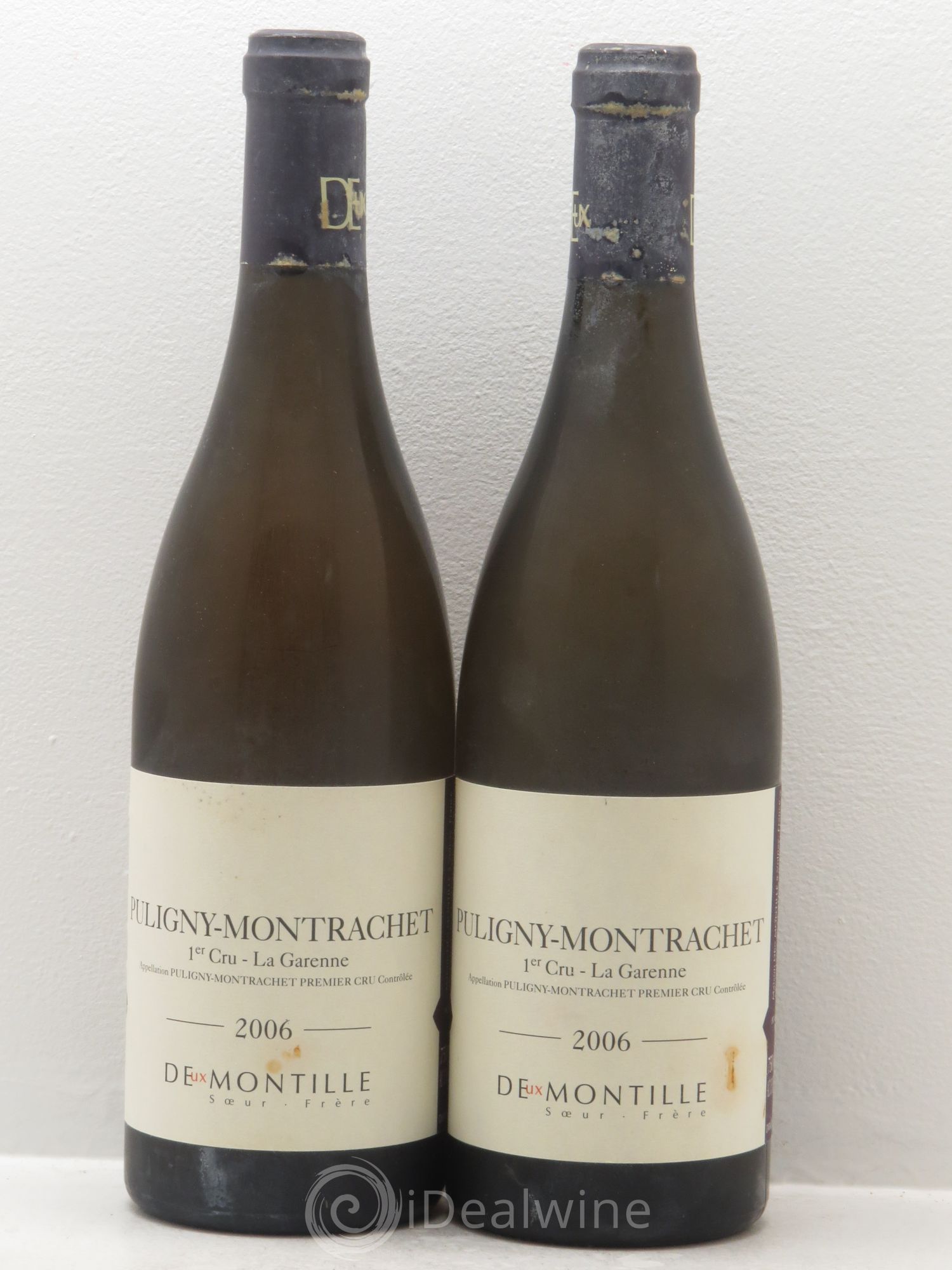 Puligny-Montrachet 1er Cru Deux Montille Soeur Frère 2006 - Posten von 2 Flaschen - 0