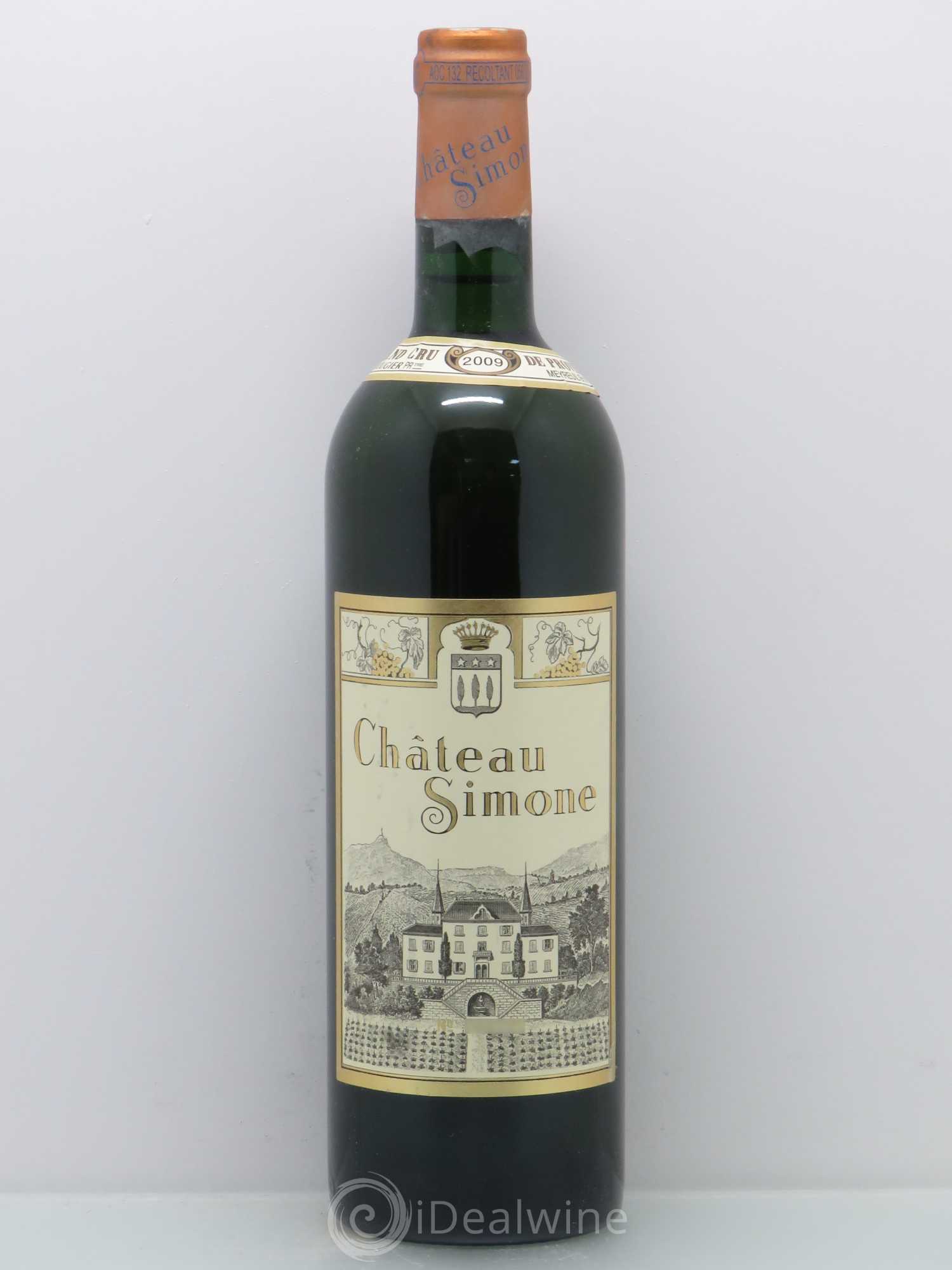 Palette Château Simone Famille Rougier 2009 - Posten von 1 Flasche - 0