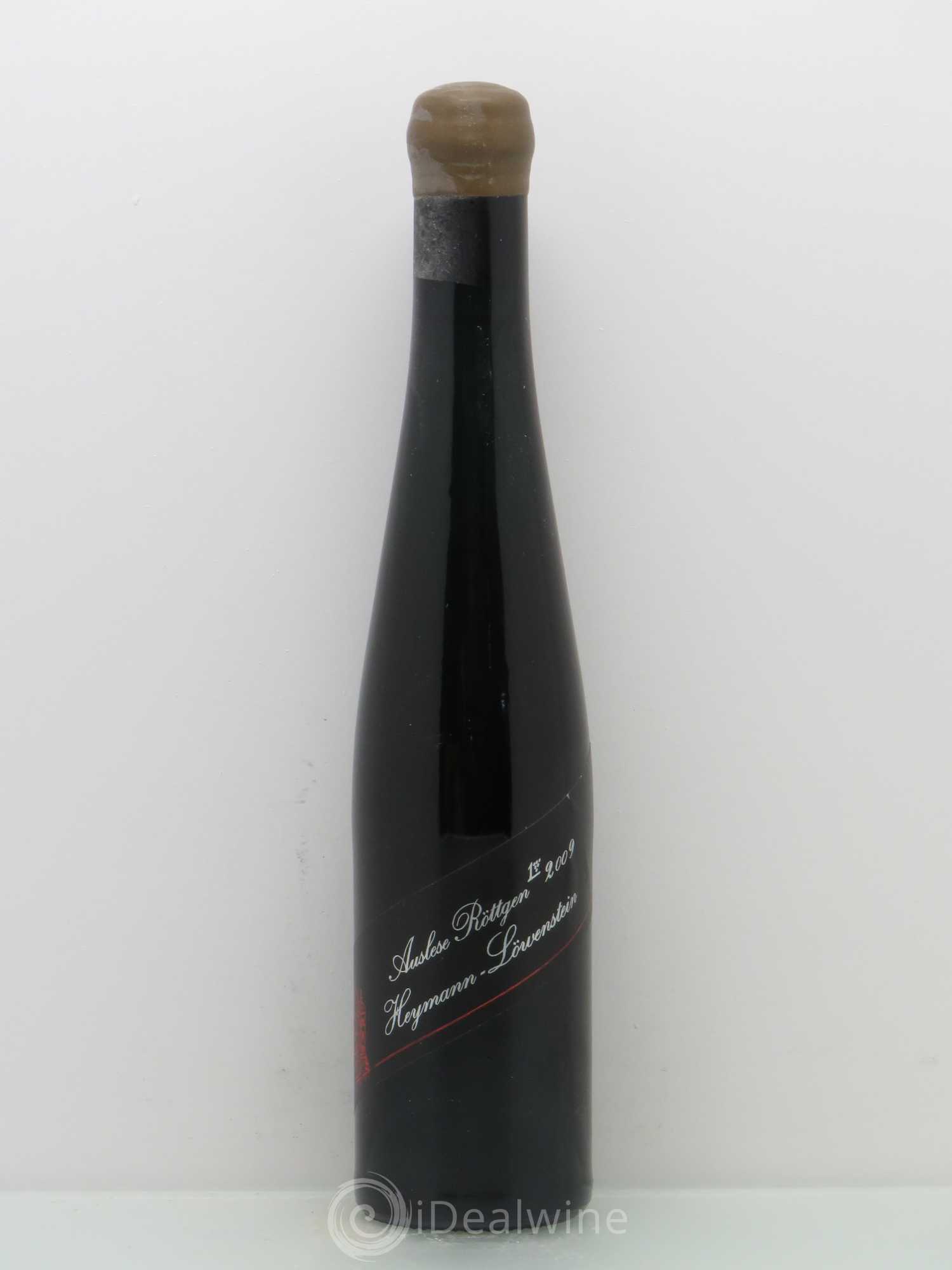 Riesling Röttgen Auslese Weingut Heymann Lowenstein (sans prix de réserve) 2009 - Posten von 1 Demi-Flasche - 0