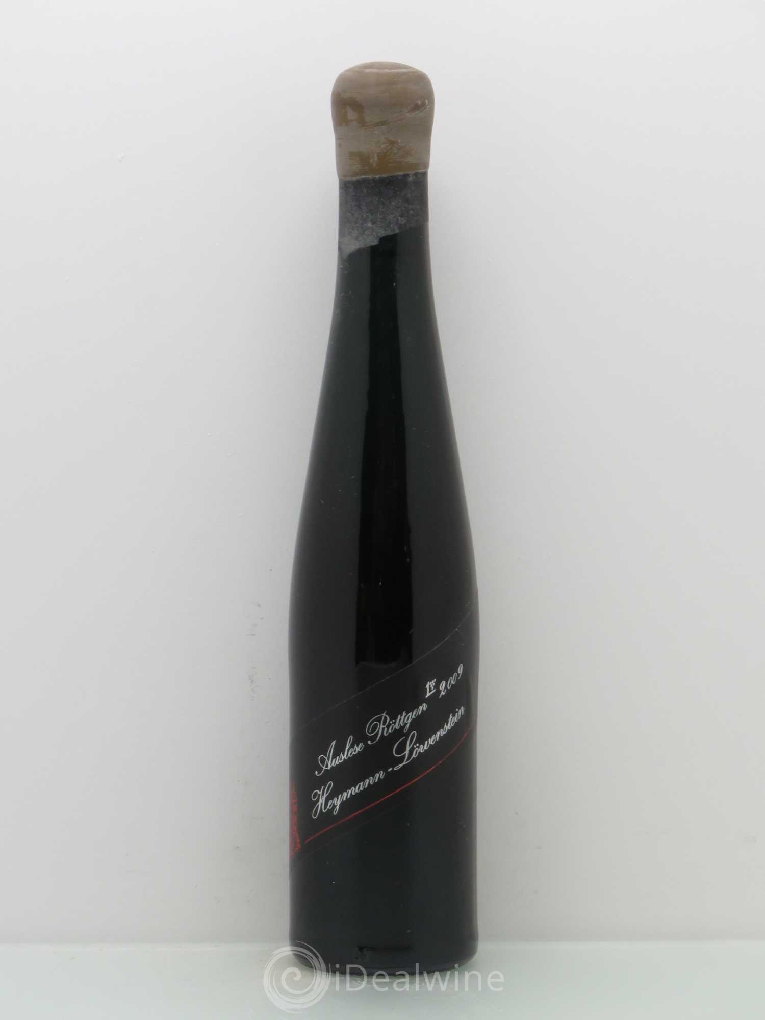 Riesling Röttgen Auslese Weingut Heymann Lowenstein (sans prix de réserve) 2009 - Posten von 1 Demi-Flasche - 0