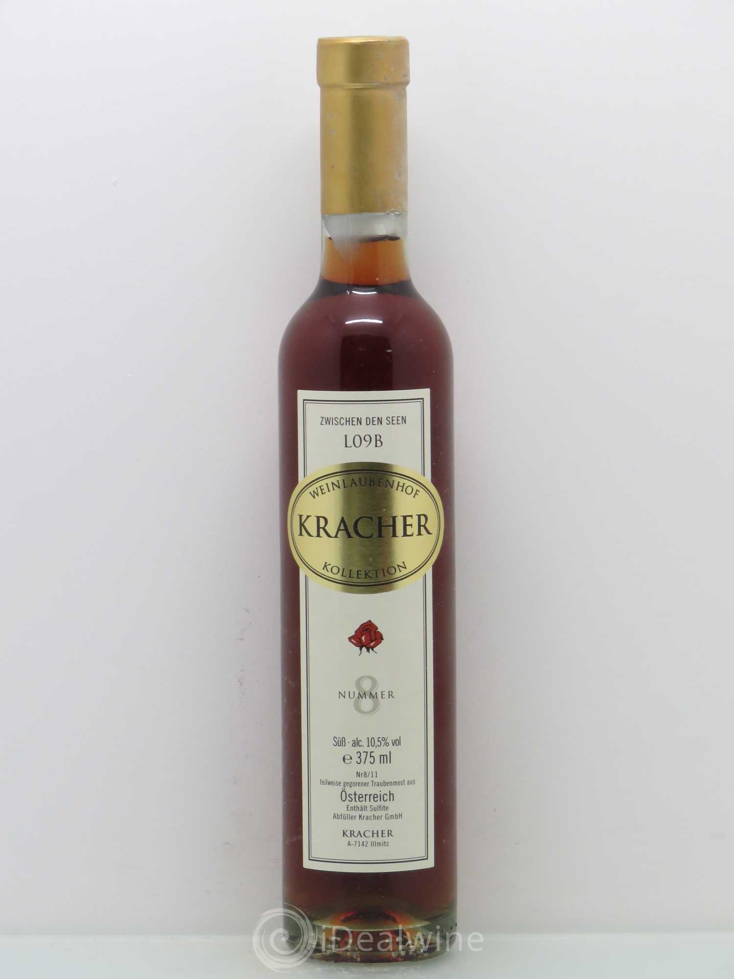 Autriche TBA n° 8 Rosenmuskateller Zwischen den Seen Weingut Alois KRACHER 2009 - Posten von 1 Demi-Flasche - 0